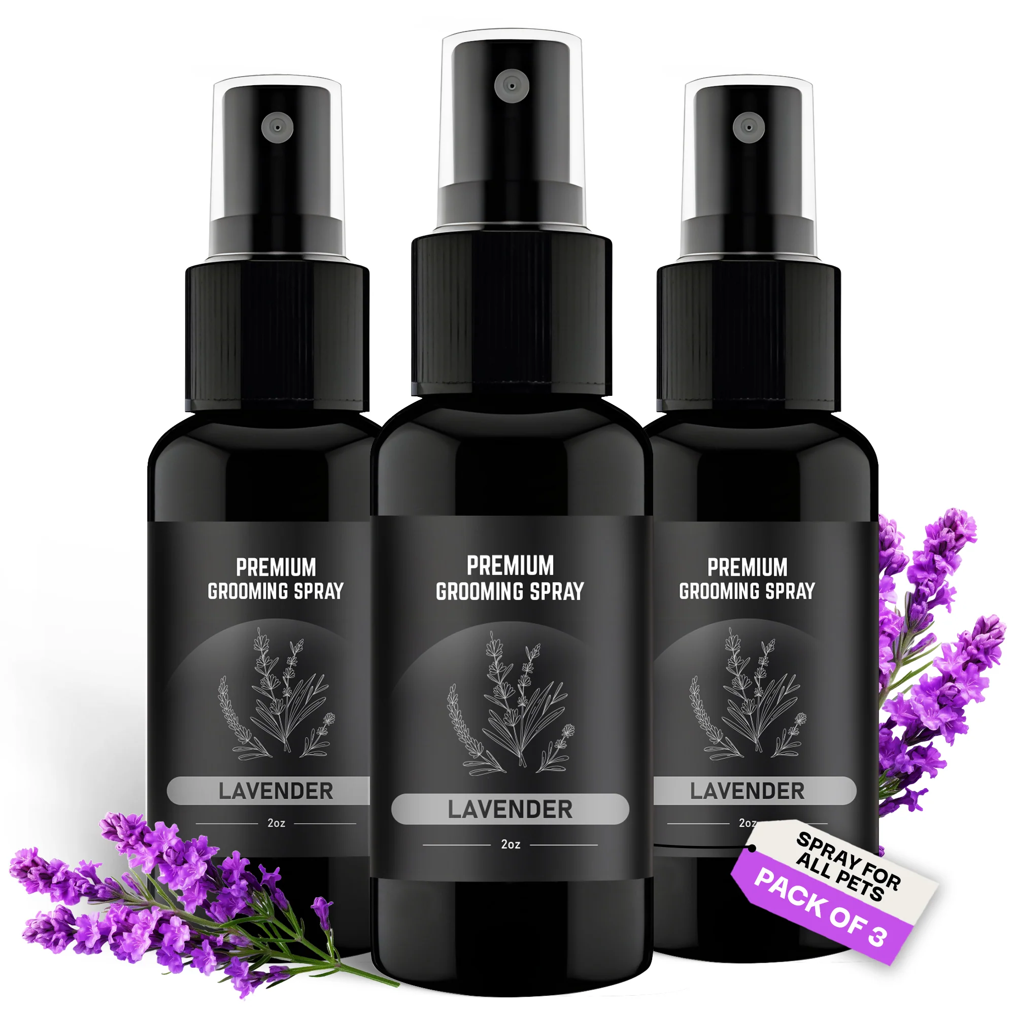 Lavender Premium Grooming Spray (2.7oz)