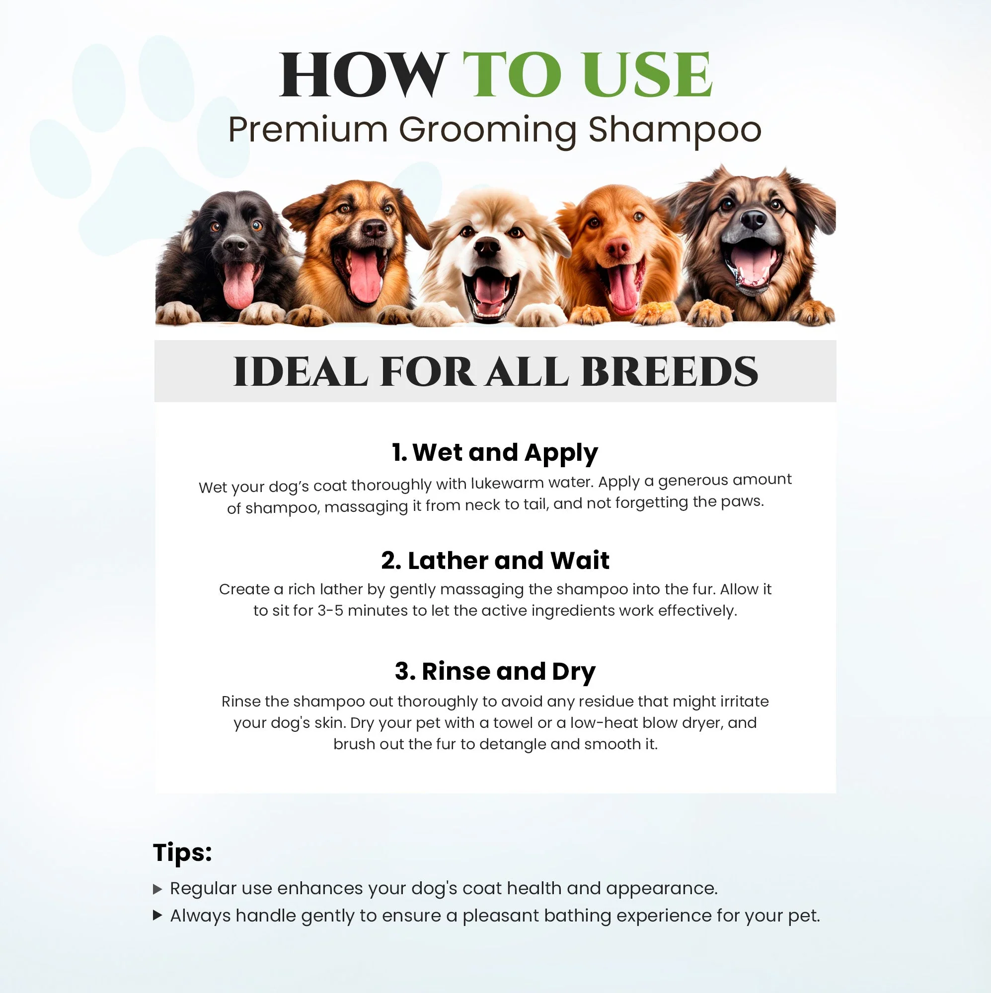 Lavender Premium Grooming Shampoo