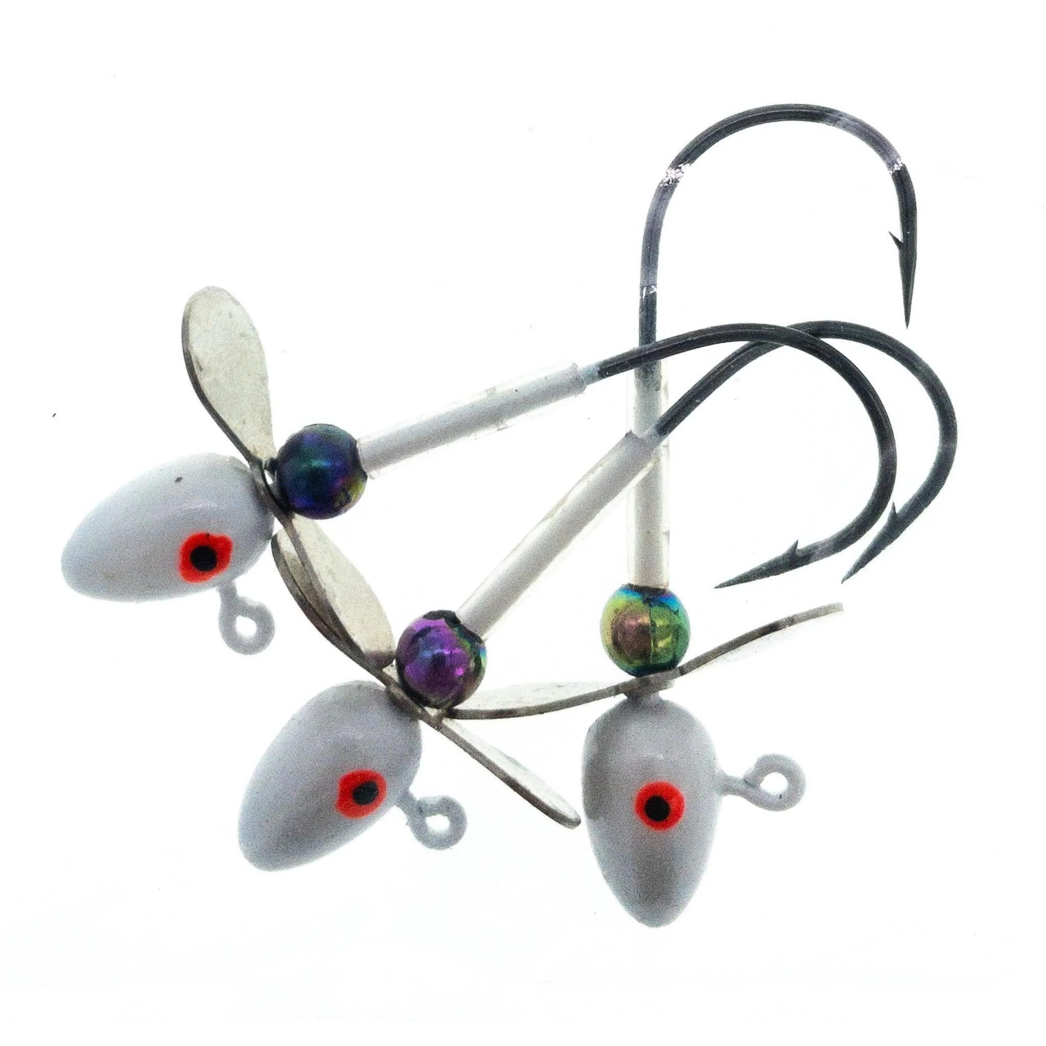 Propagator Bullethead Propeller Jigs Qty 3