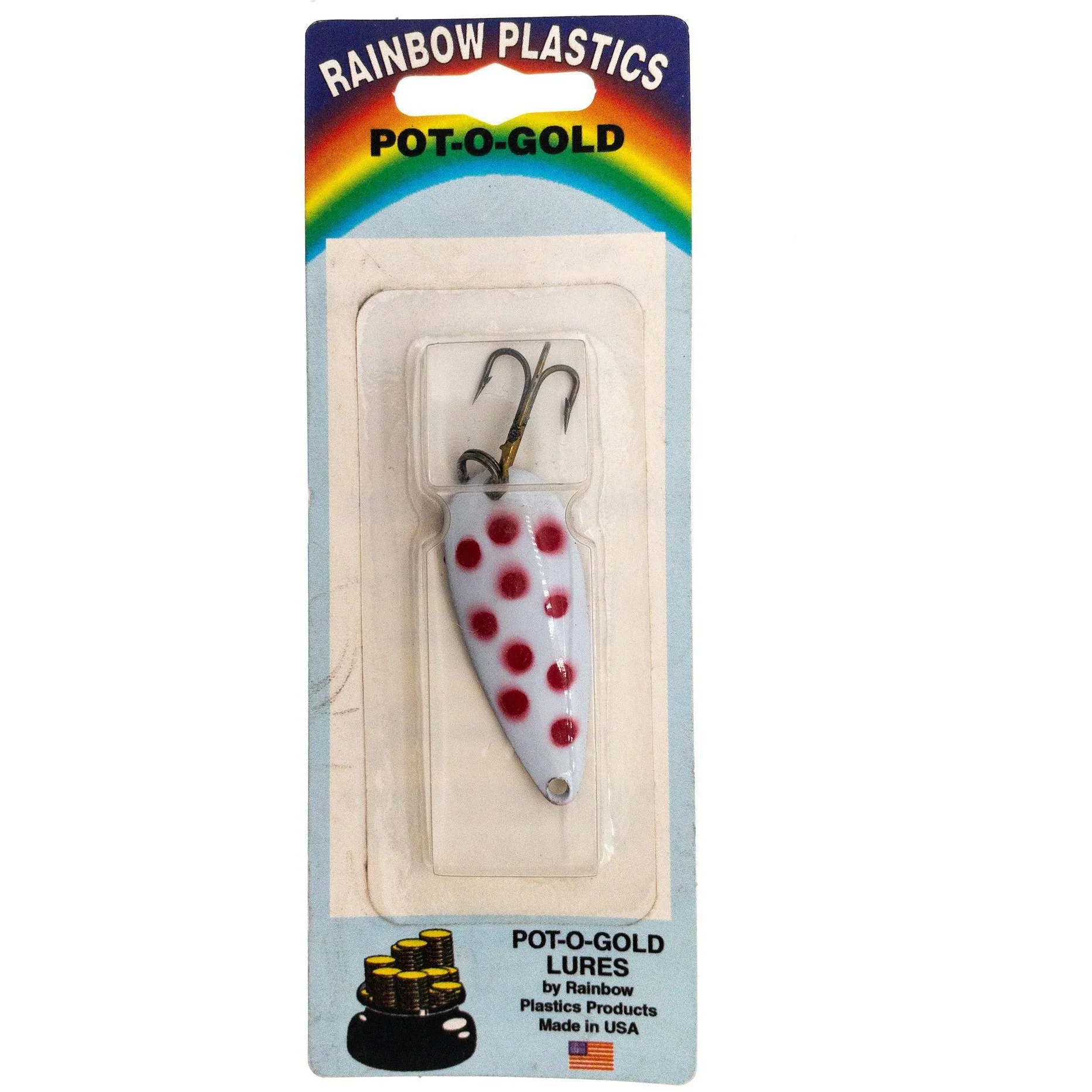 Rainbow Plastics Pot-O-Gold Casting/Trolling Spoon