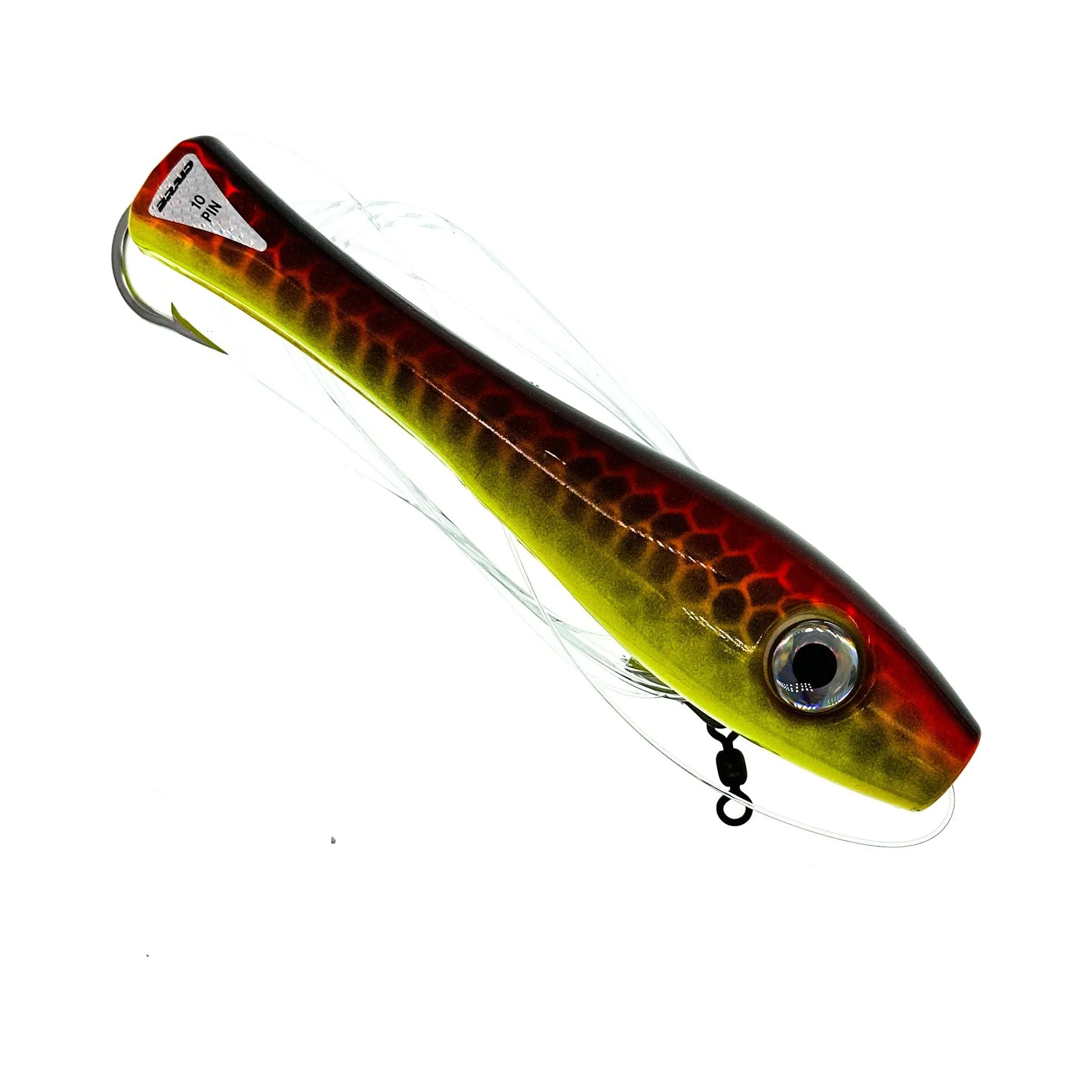 Braid Ten Pin Pre Rigged Surface Trolling Lure