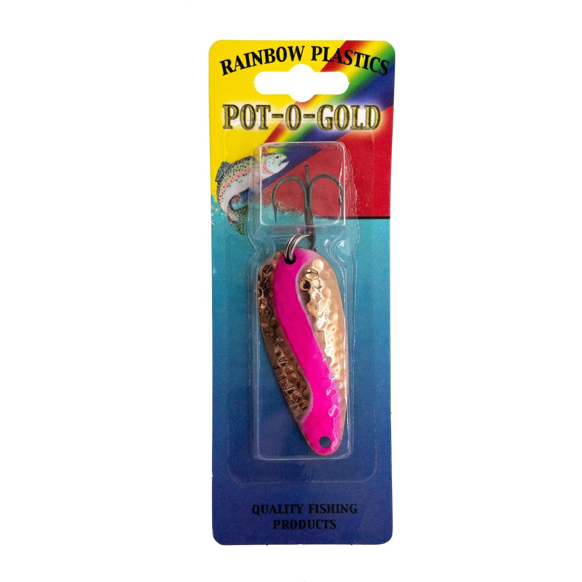 Rainbow Plastics Pot-O-Gold Casting/Trolling Spoon