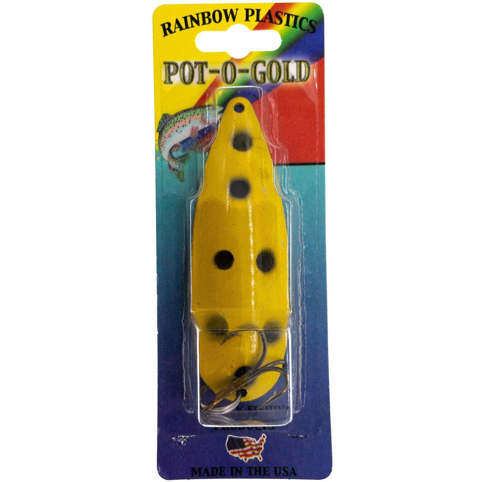 Rainbow Plastics Pot-O-Gold Casting/Trolling Spoon