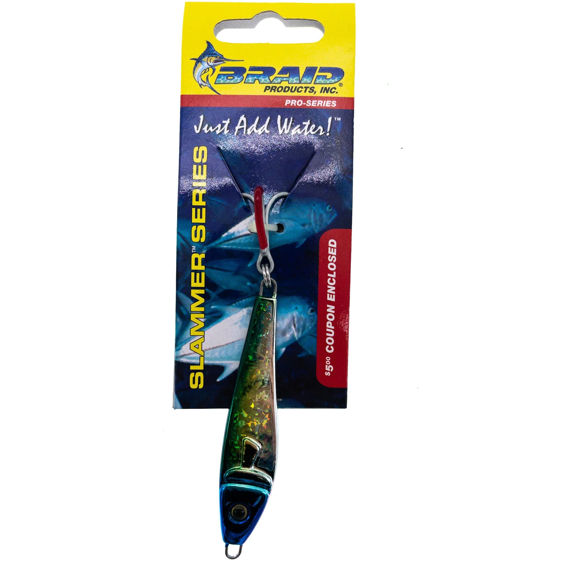 Braid Slammer Saltwater and Inshore Jigs Prism Series