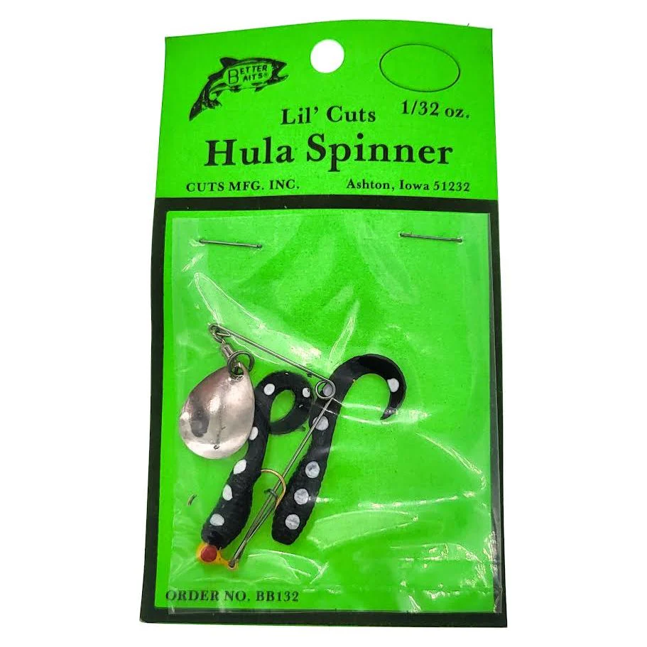 Better Baits Lil' Cuts Hula Spinner 1/32 Oz