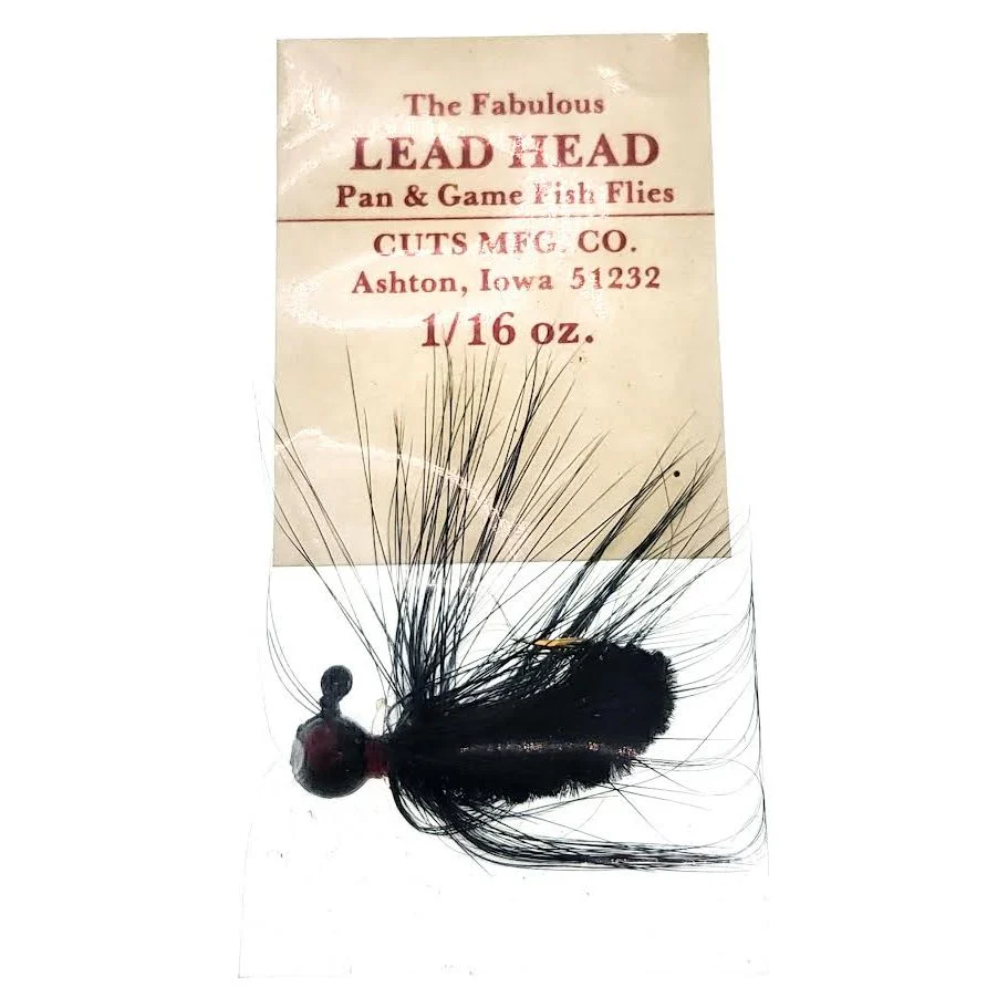 Better Baits Pan Fish And Game Flies 1/16 Oz Black