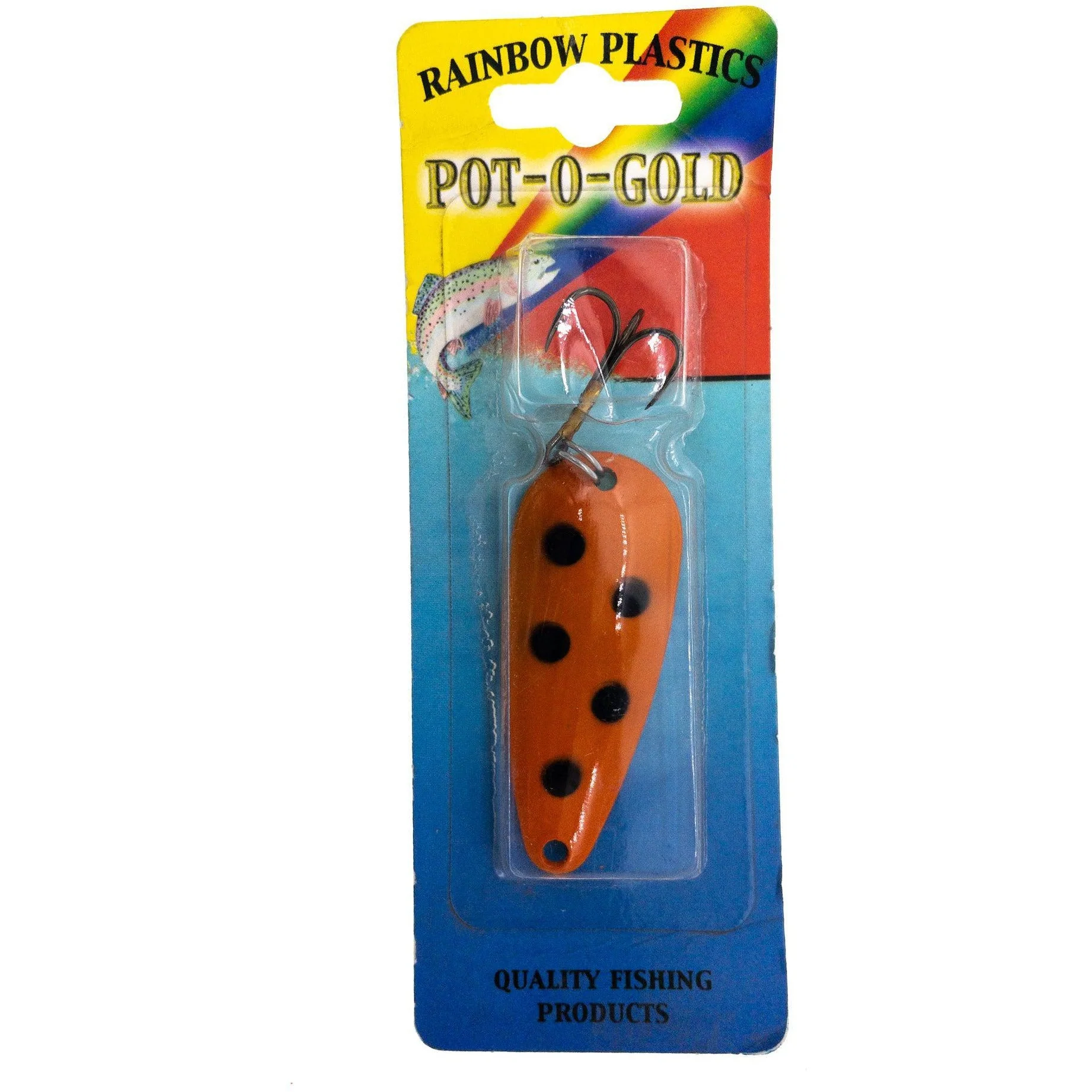 Rainbow Plastics Pot-O-Gold Casting/Trolling Spoon