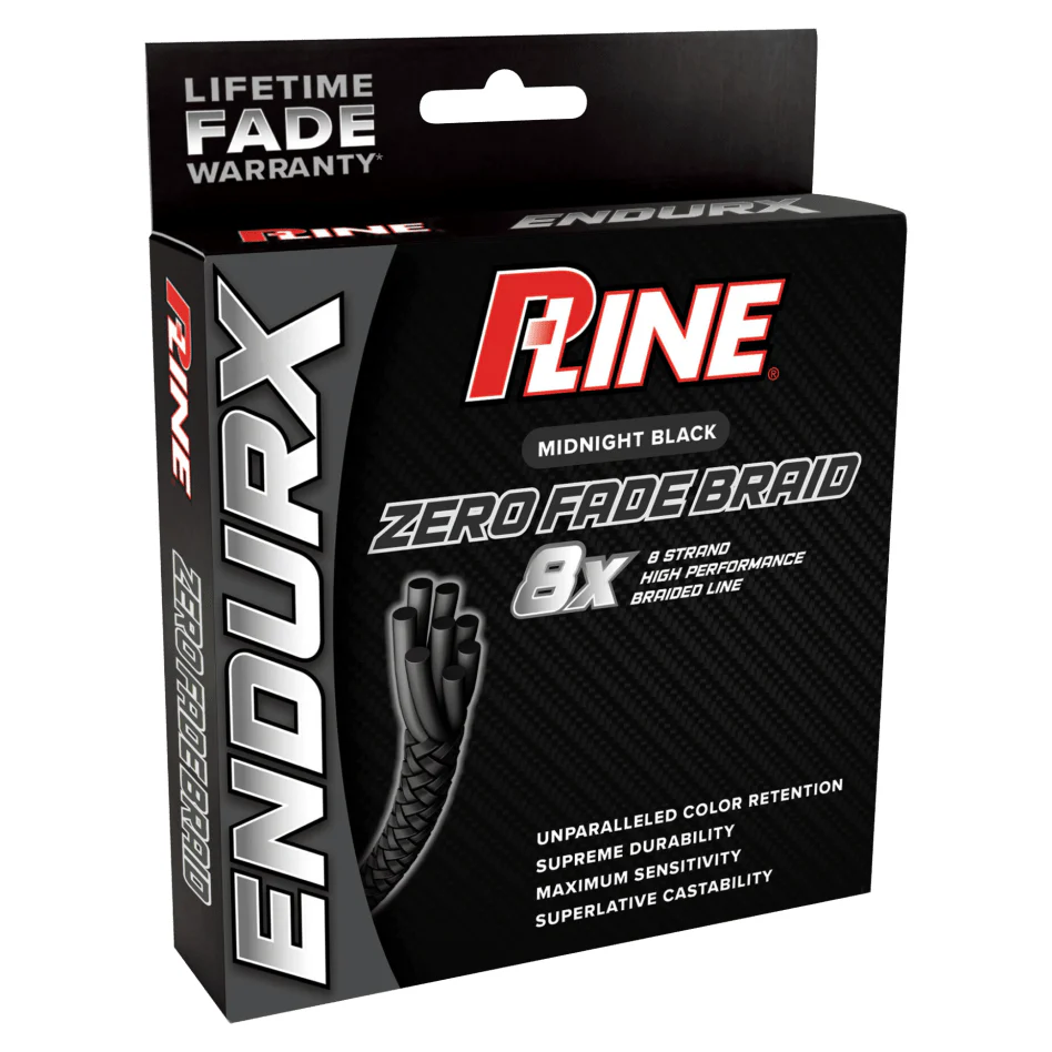 P-Line Endurx No Fade Braid 300yd Midnight Black