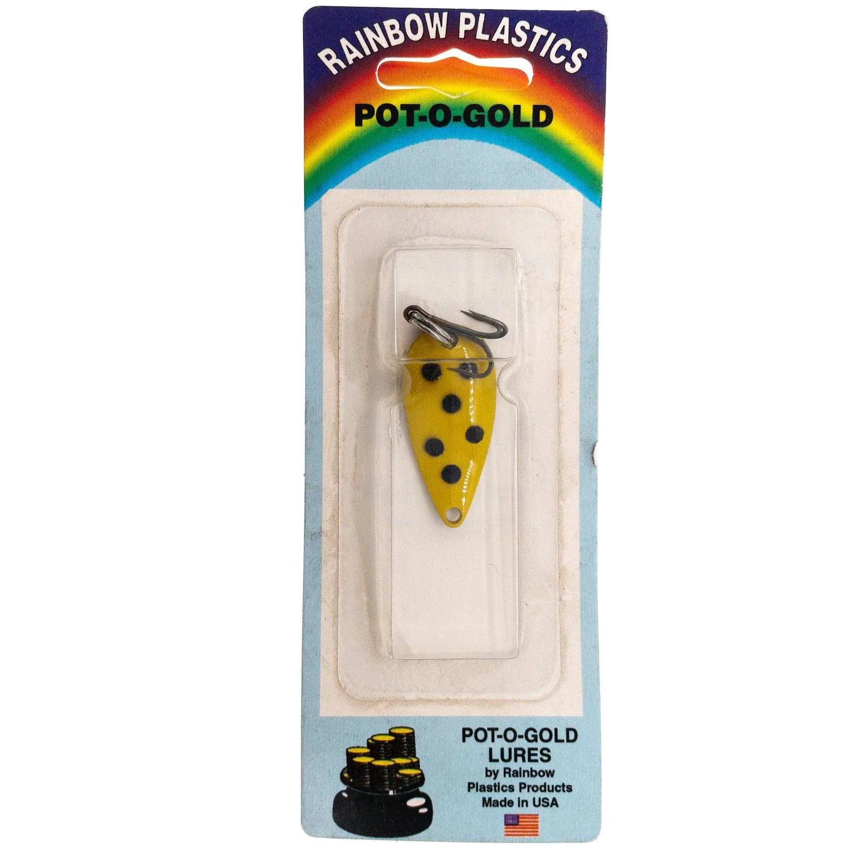 Rainbow Plastics Pot-O-Gold Casting/Trolling Spoon
