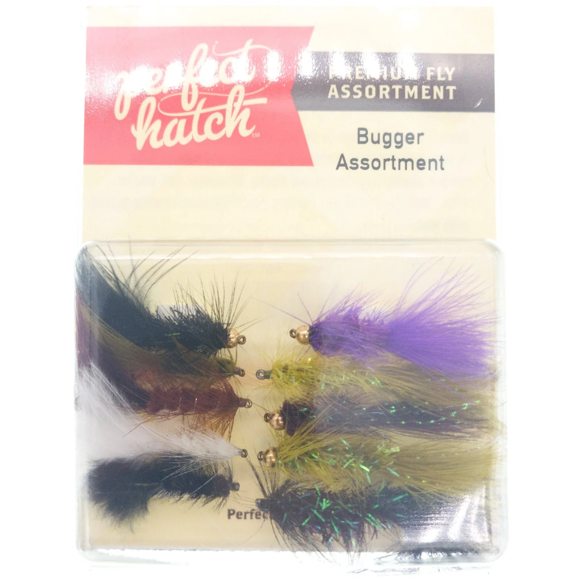 Perfect Hatch Bugger Assortment Premium Fly Qty 10