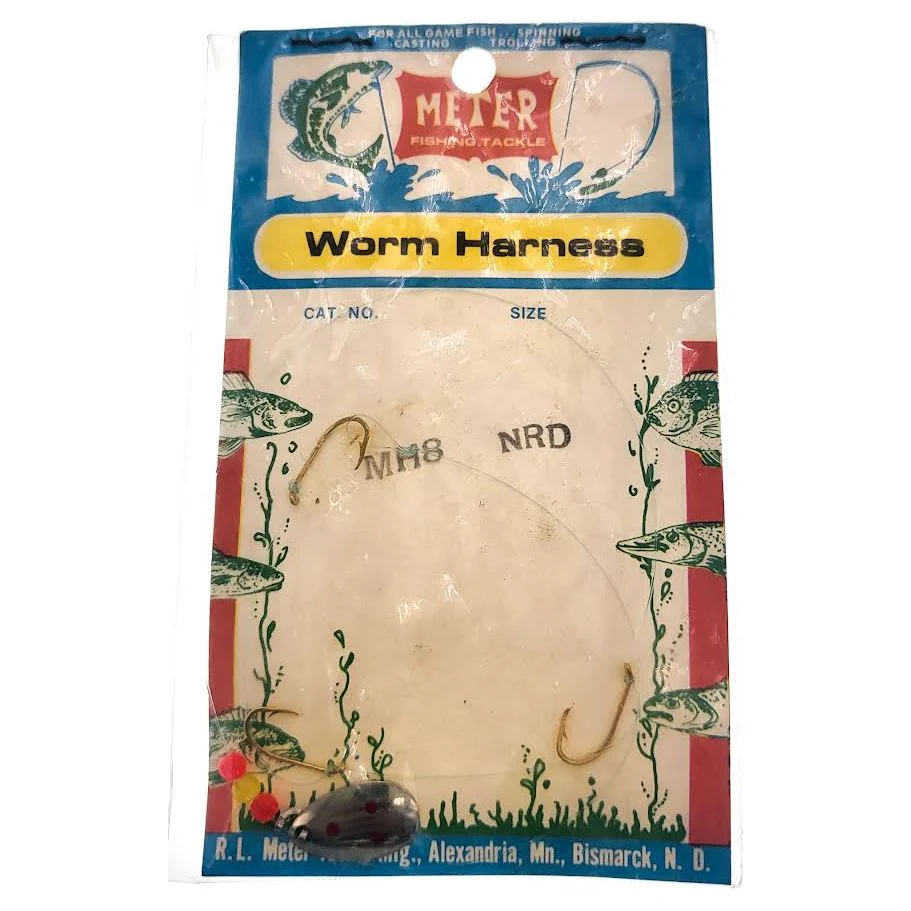Meter Fishing Tackle Worm Harness Indiana Blade Qty 1