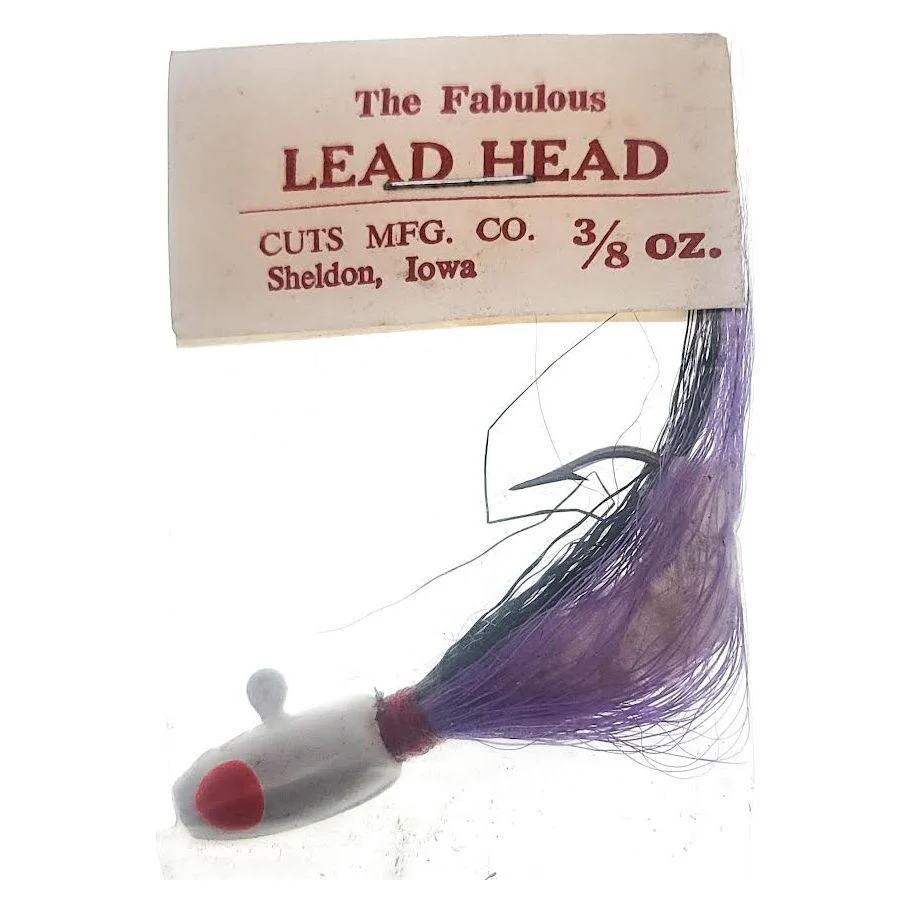 Better Baits Lead Head Jig 3/8 Oz Qty 1