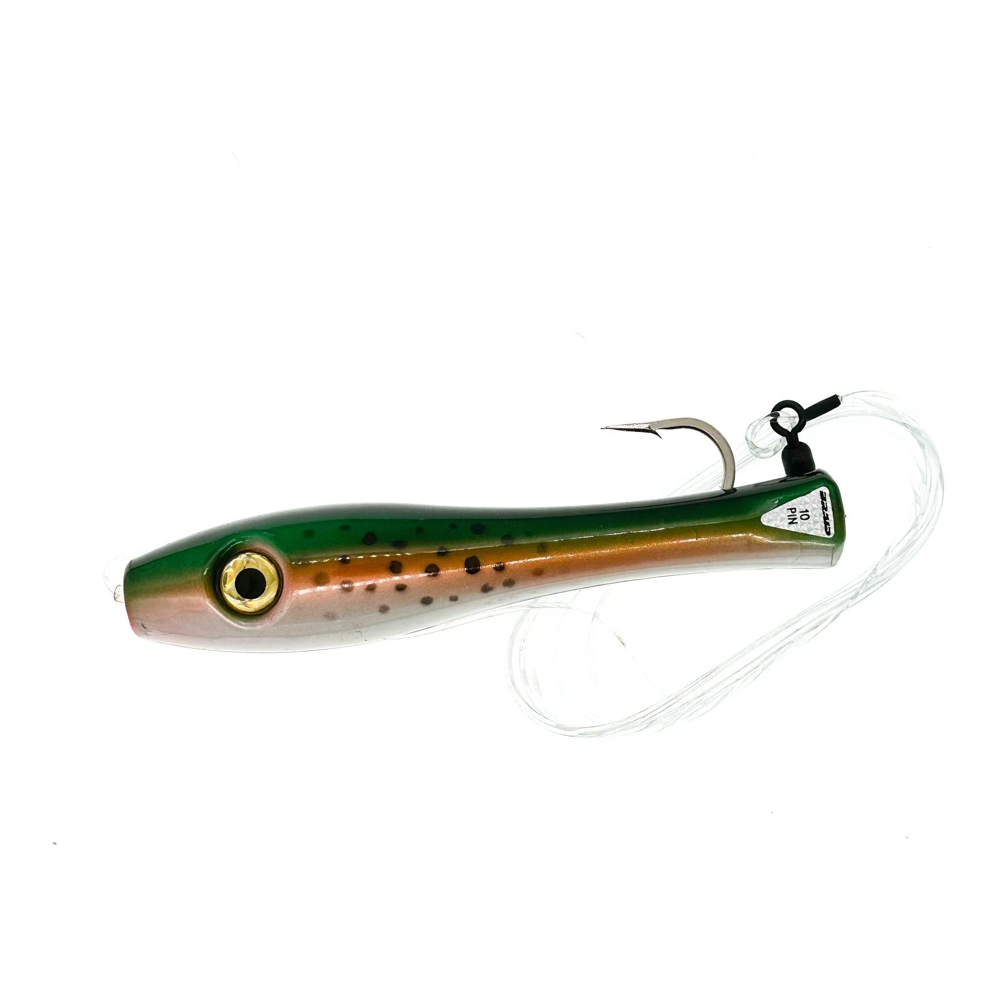 Braid Ten Pin Pre Rigged Surface Trolling Lure