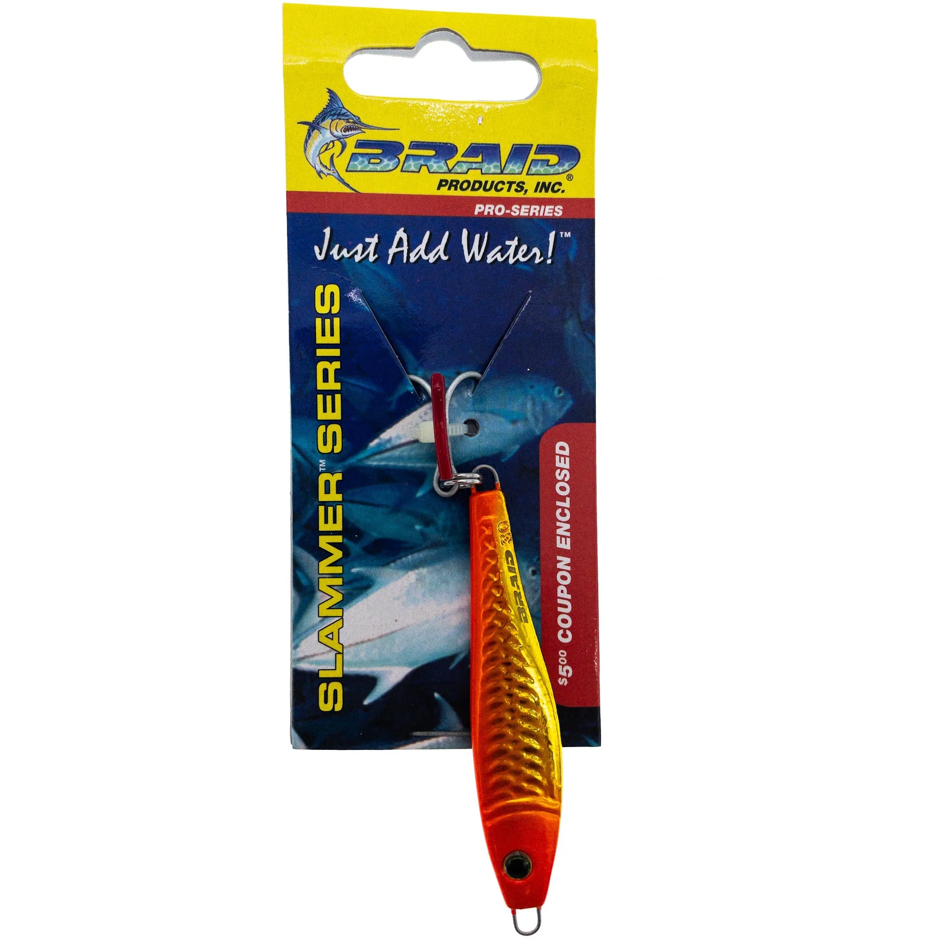 Braid Slammer Saltwater and Inshore Jigs Prism Series