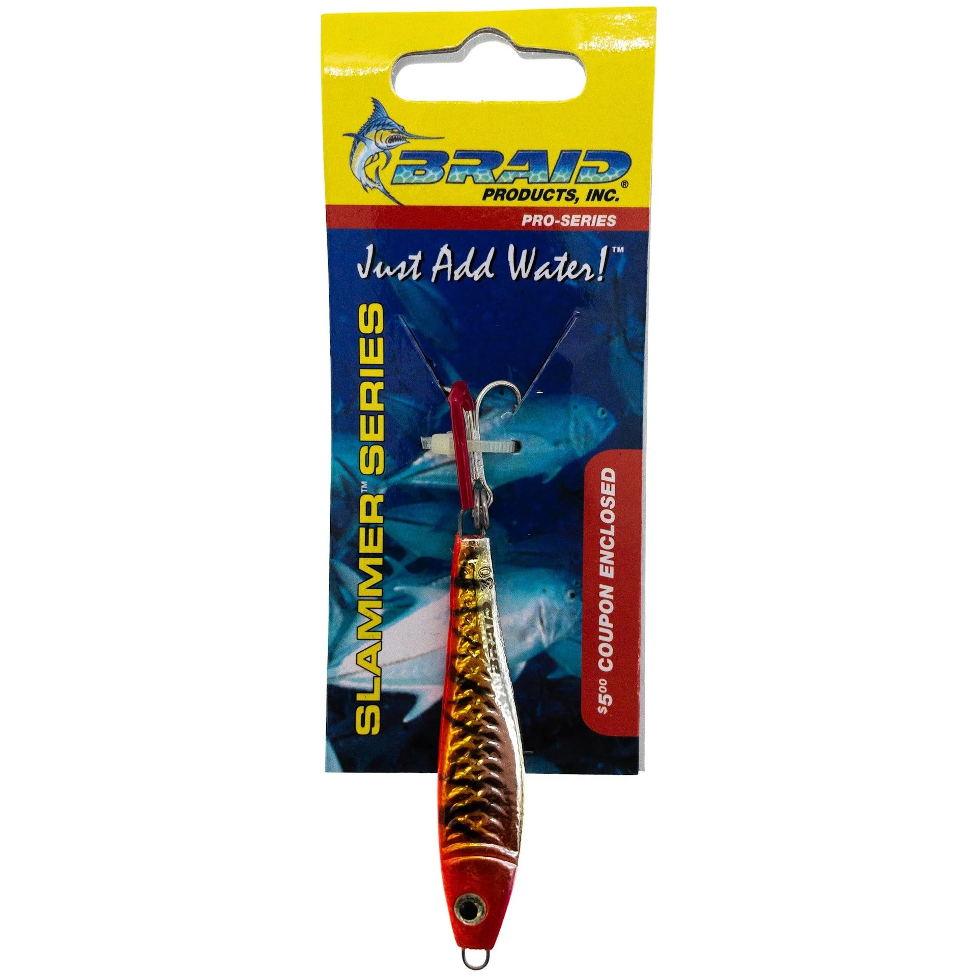 Braid Slammer Saltwater and Inshore Jigs Prism Series