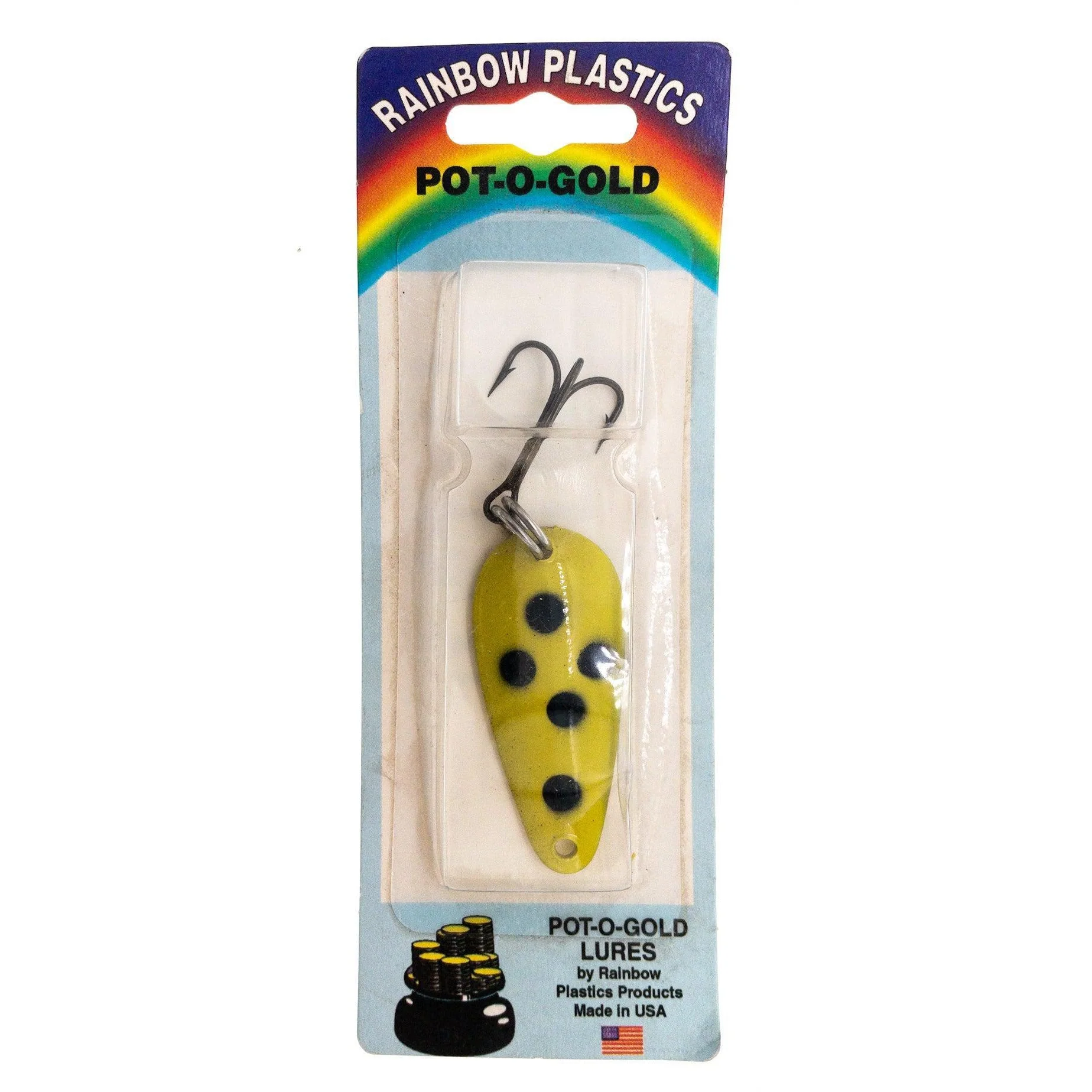 Rainbow Plastics Pot-O-Gold Casting/Trolling Spoon