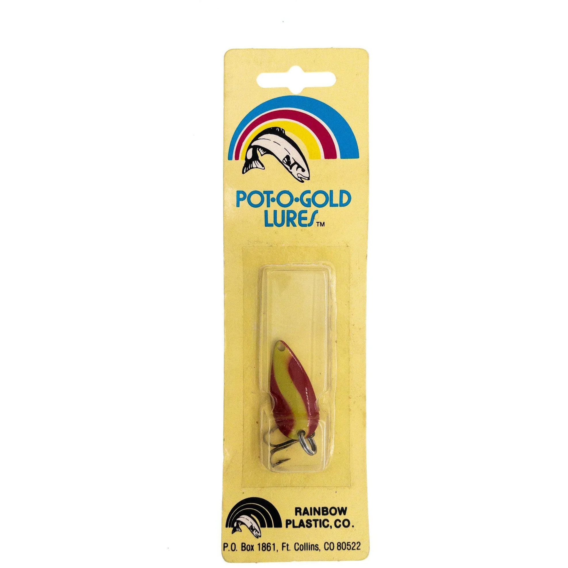 Rainbow Plastics Pot-O-Gold Casting/Trolling Spoon