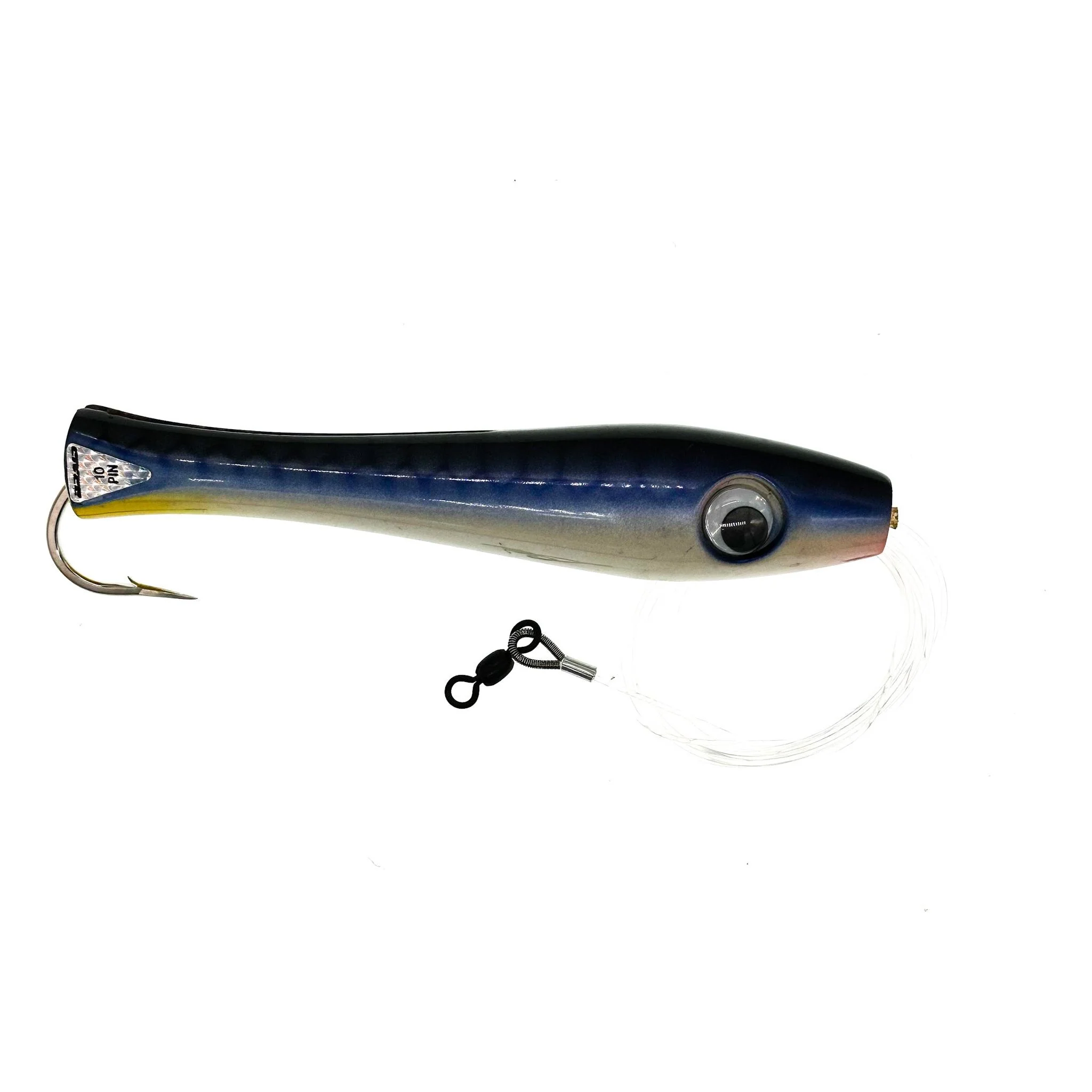 Braid Ten Pin Pre Rigged Surface Trolling Lure