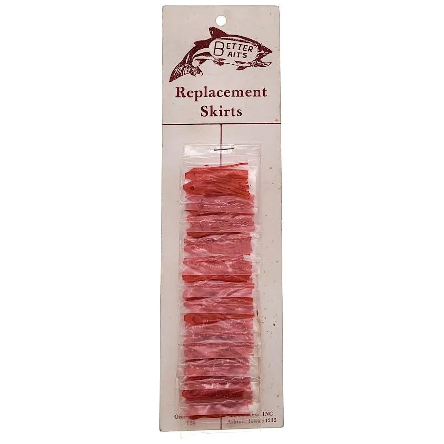 Better Baits Replacement Skirts Card Of 12