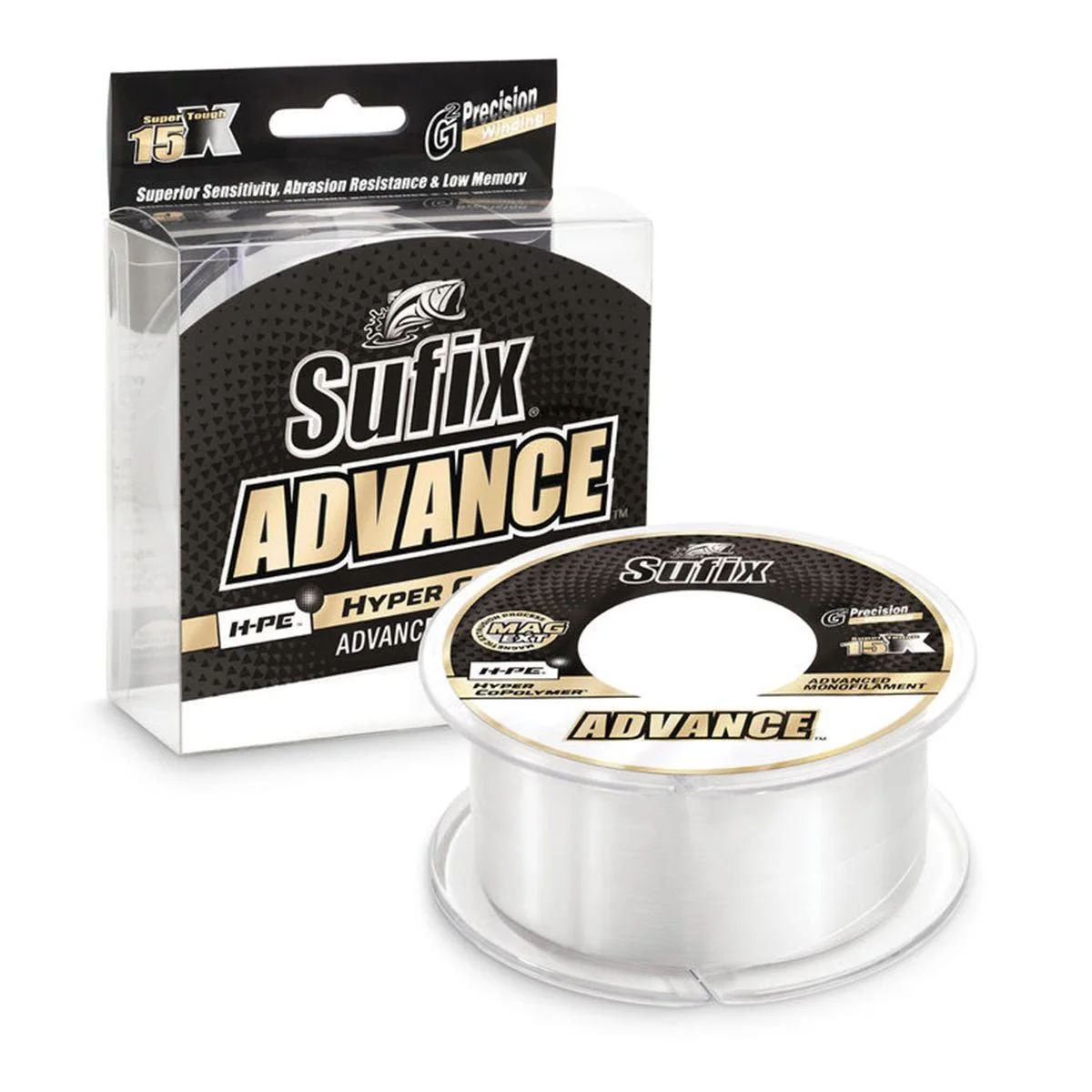 Sufix Advance Hyper Co-Polymer Monofilament 330 Yds
