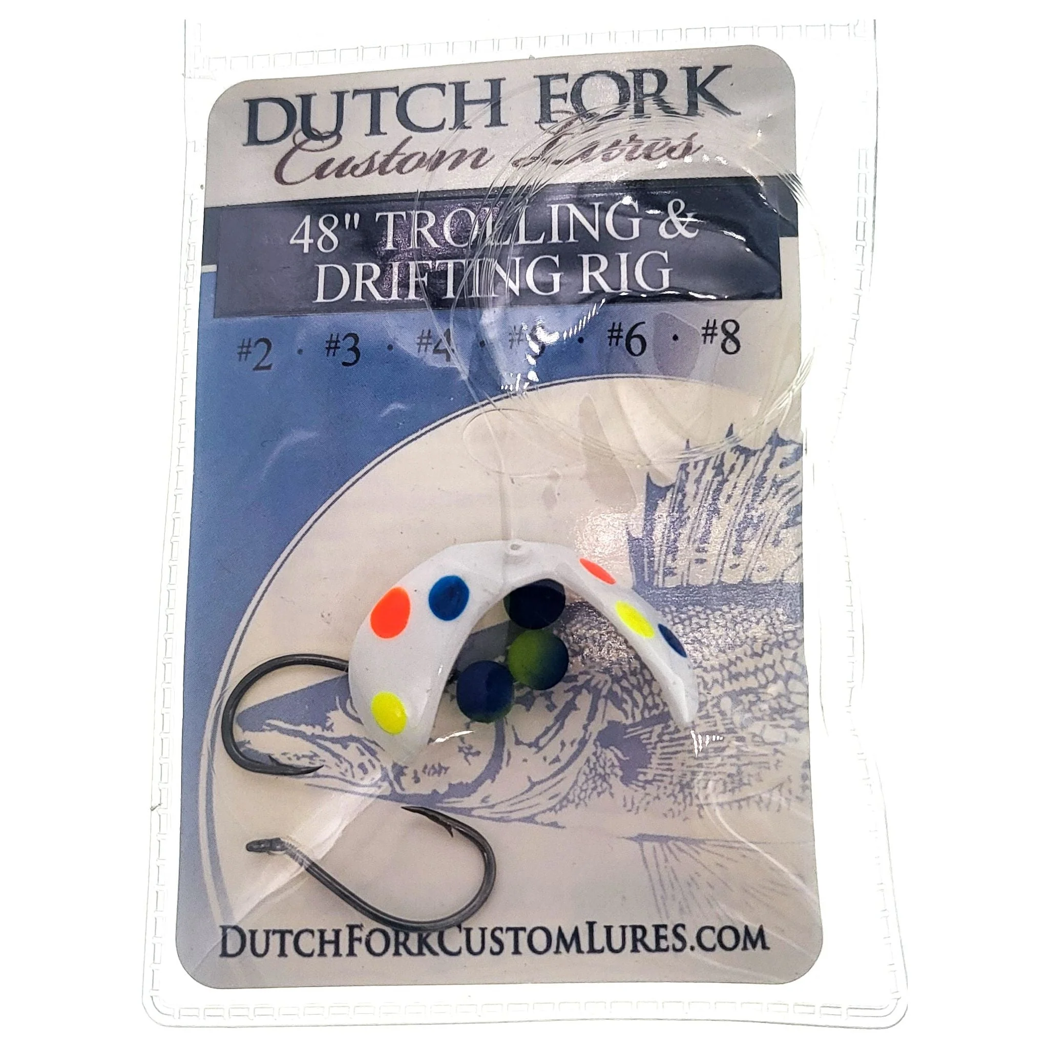 Dutch Fork Tahoe Butterfly Trolling & Drifting Rig 48