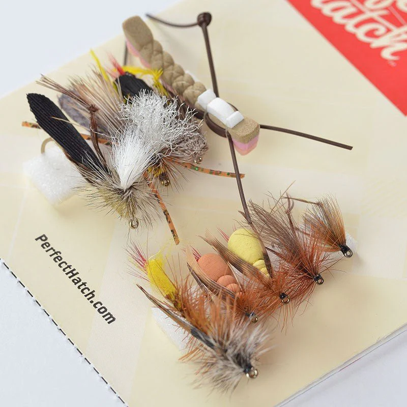 Perfect Hatch Hopper Assortment Premium Fly Qty 9