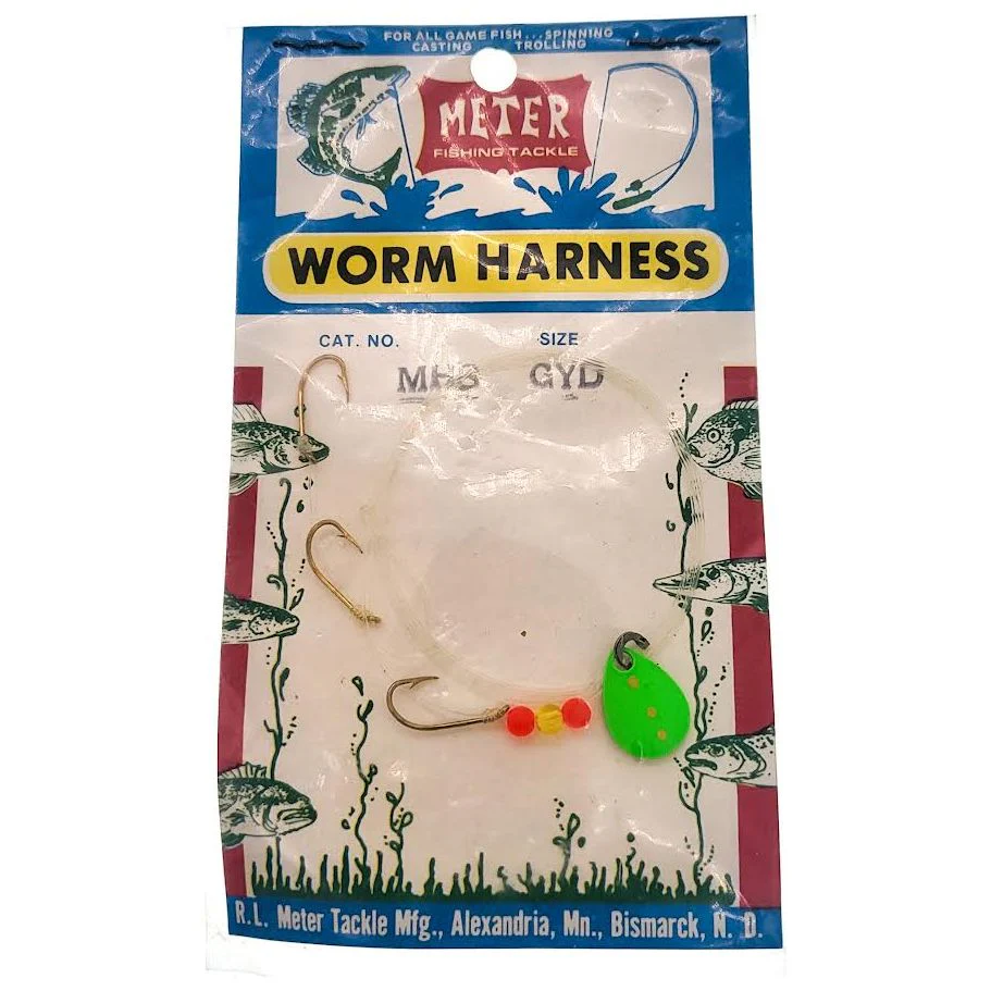 Meter Fishing Tackle Worm Harness Indiana Blade Qty 1