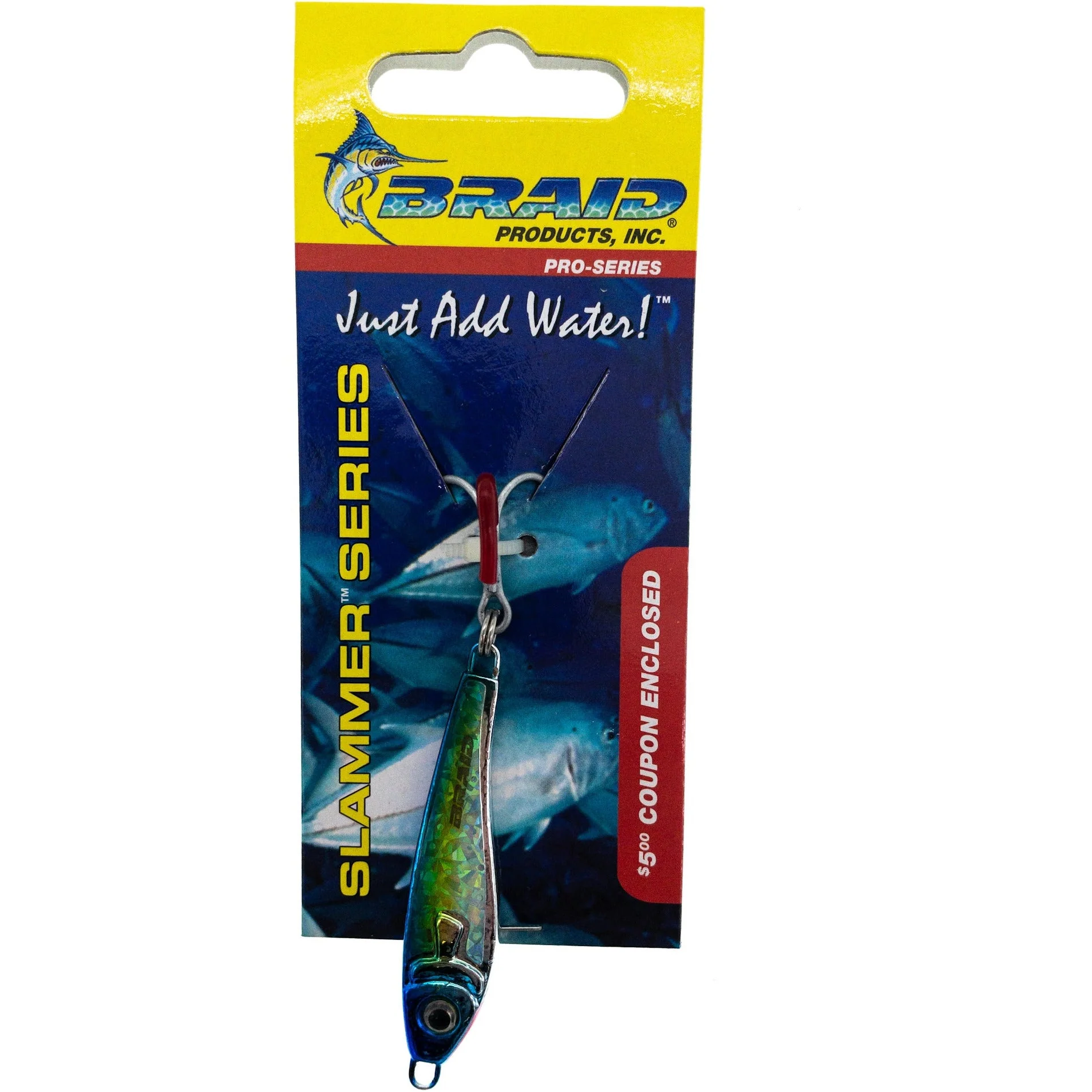 Braid Slammer Saltwater and Inshore Jigs Prism Series