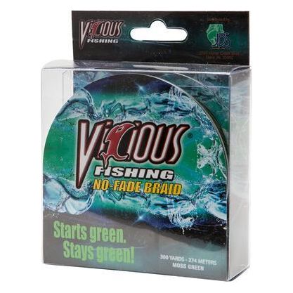 Vicious Fishing No-Fade Braid 300 Yds