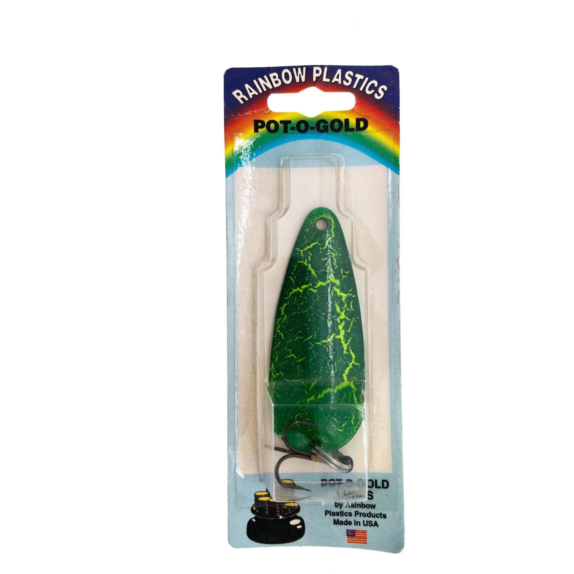 Rainbow Plastics Pot-O-Gold Casting/Trolling Spoon