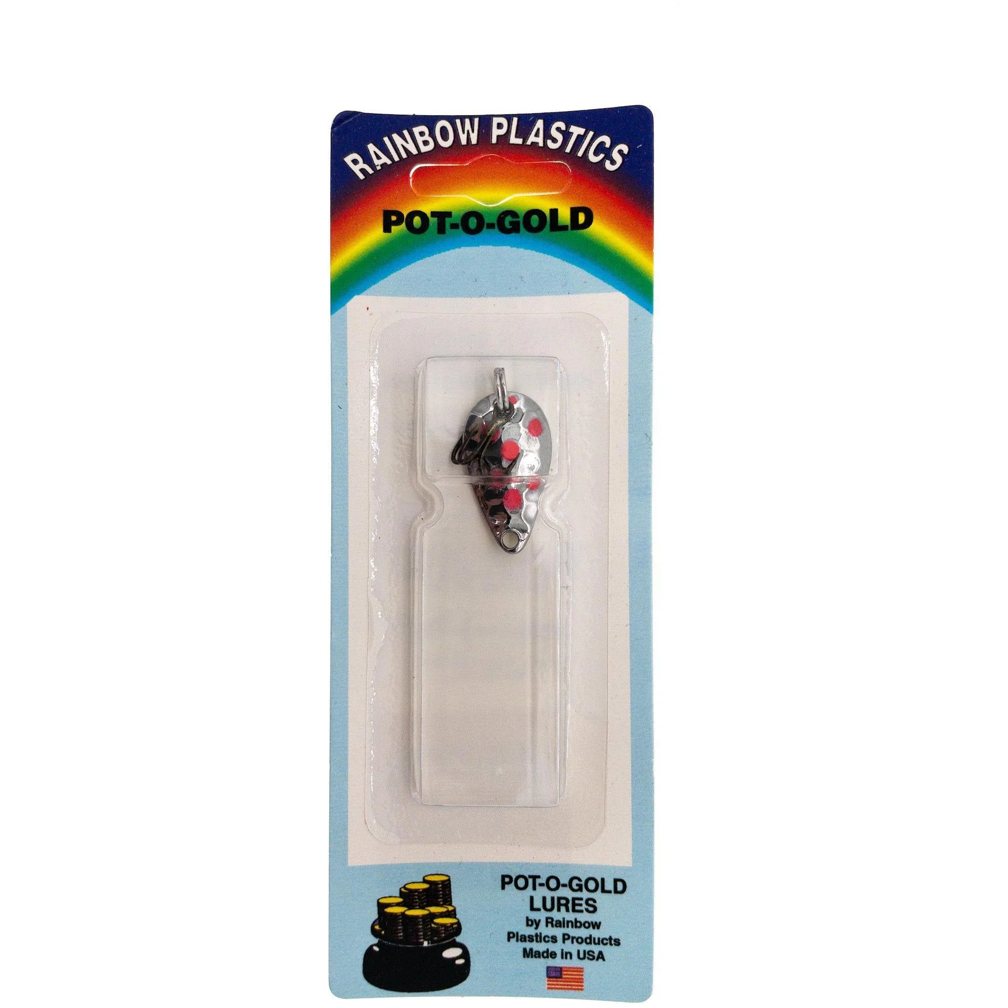 Rainbow Plastics Pot-O-Gold Casting/Trolling Spoon