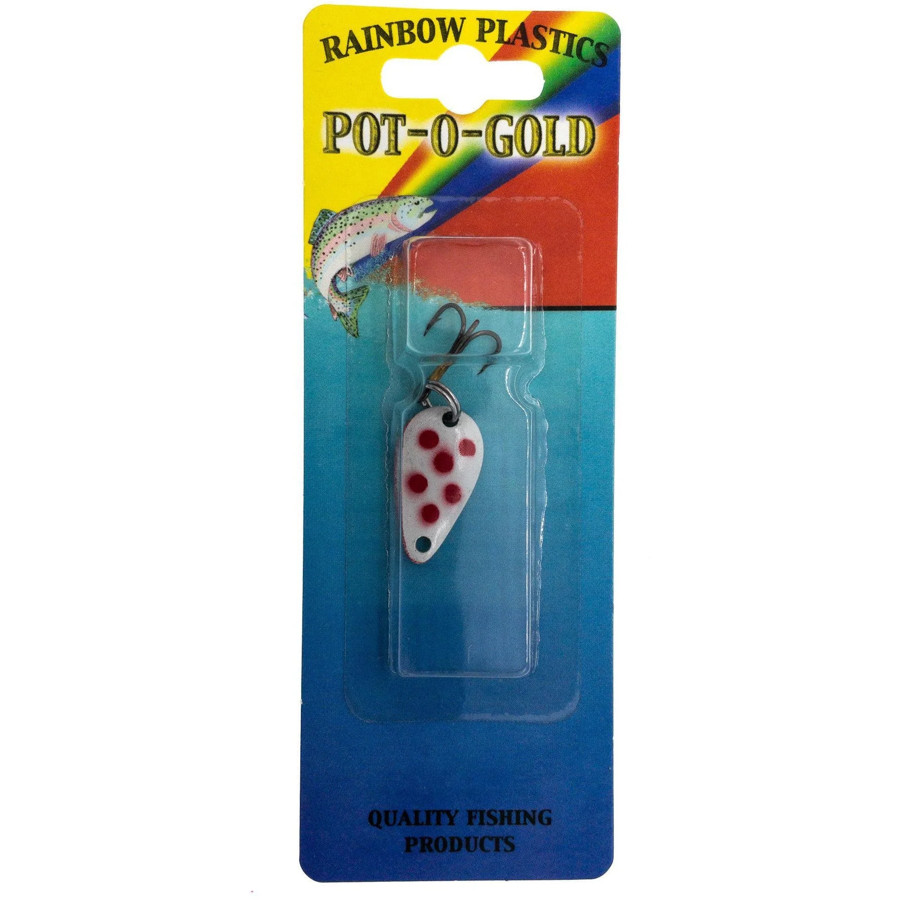 Rainbow Plastics Pot-O-Gold Casting/Trolling Spoon