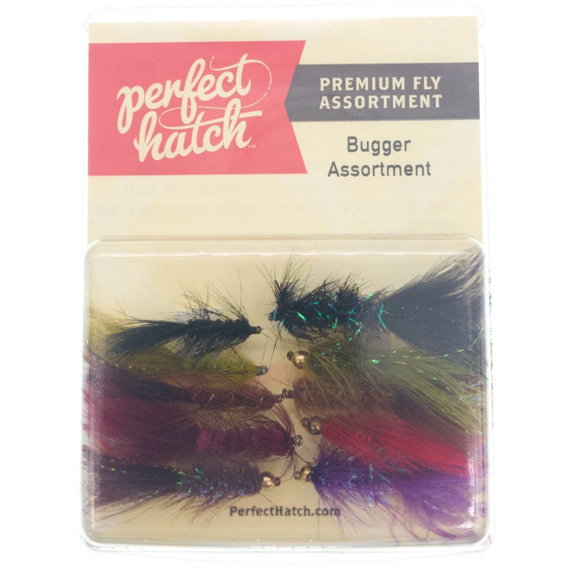 Perfect Hatch Bugger Assortment Premium Fly Qty 10