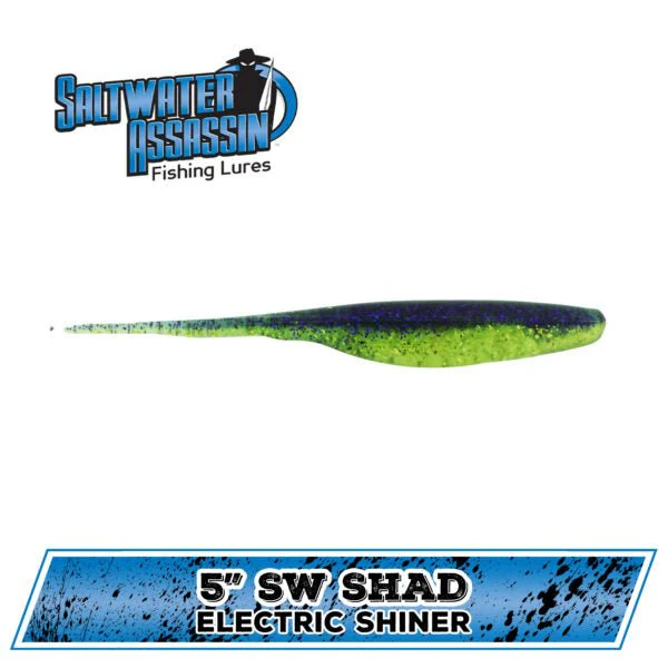 Bass Assassin Saltwater Shad Assassin Swimbait 5