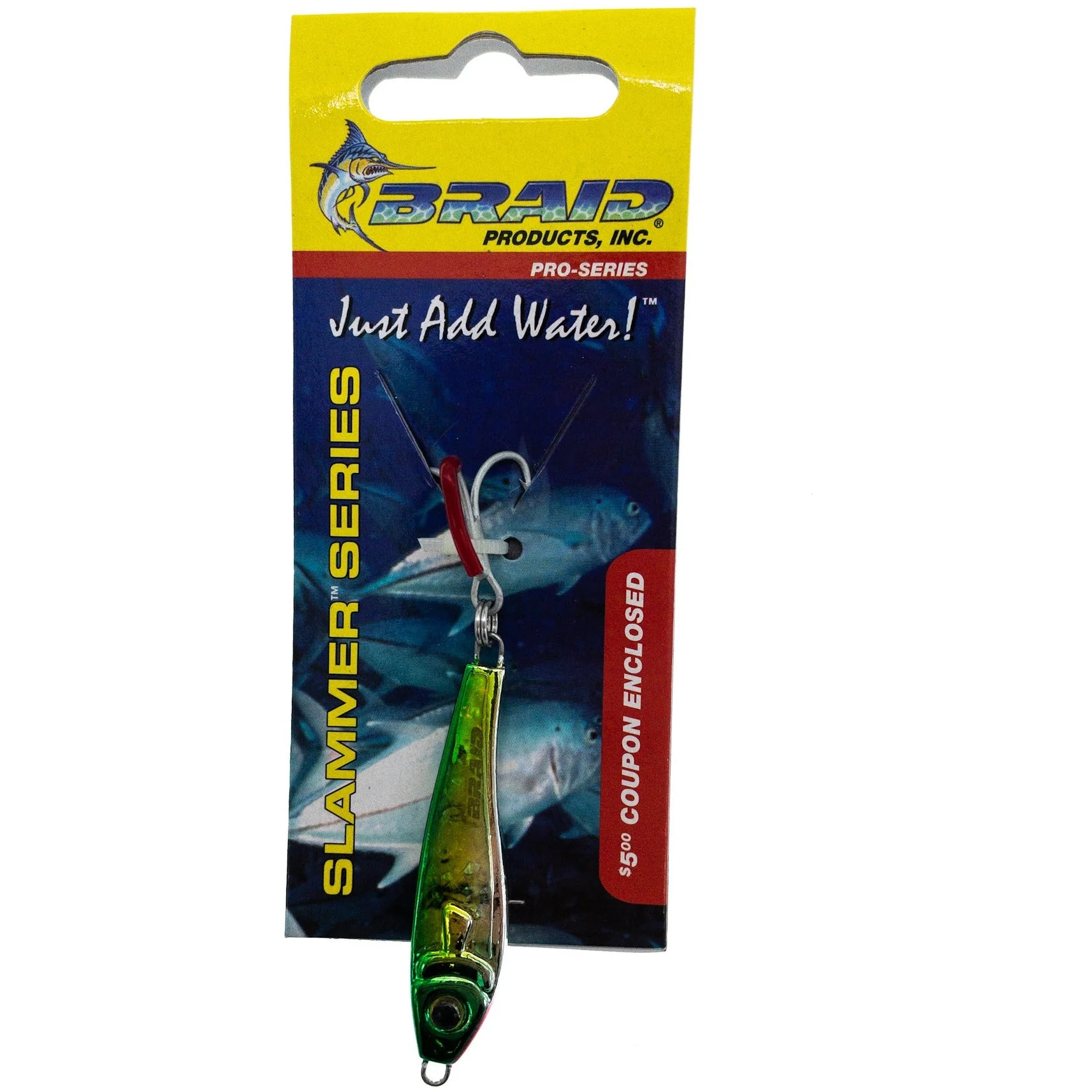 Braid Slammer Saltwater and Inshore Jigs Prism Series