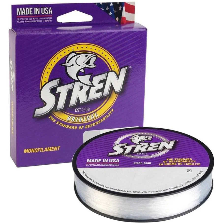 Stren Original Formula monofilament 25Lb 150 Yds Clear/Blue