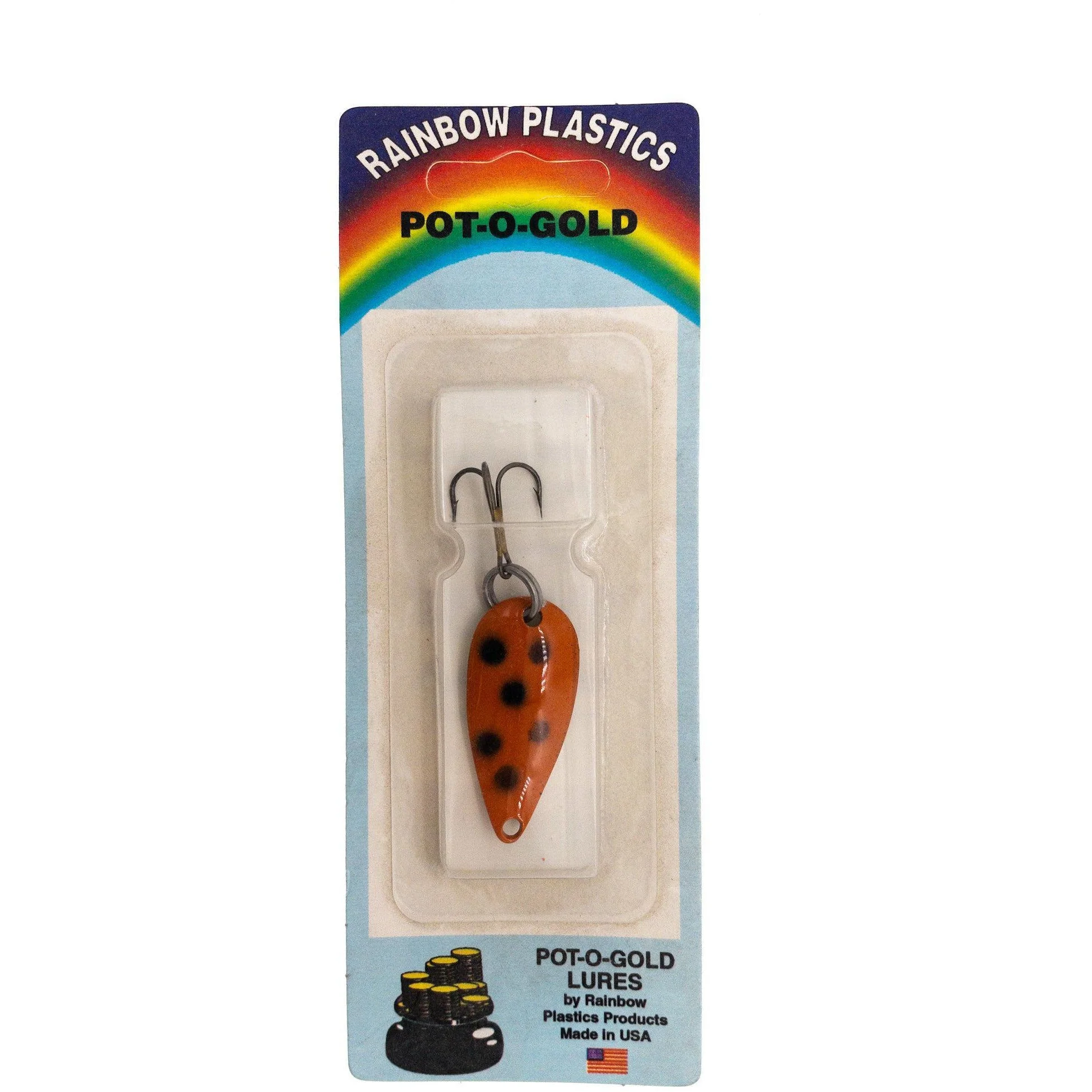 Rainbow Plastics Pot-O-Gold Casting/Trolling Spoon
