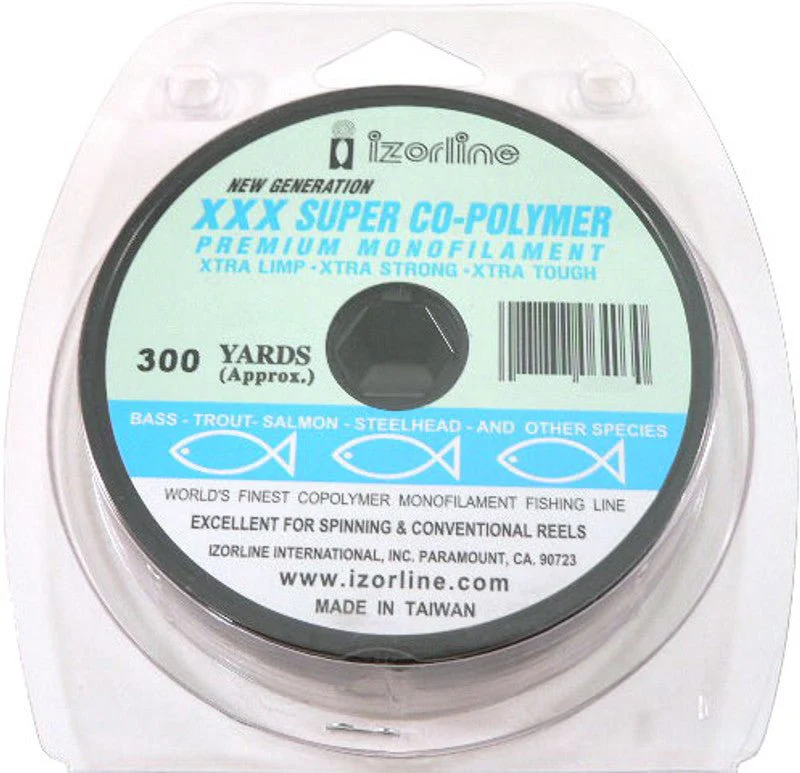 Izorline XXX Super Co-Polymer Mono 20Lb 300Yds Clear