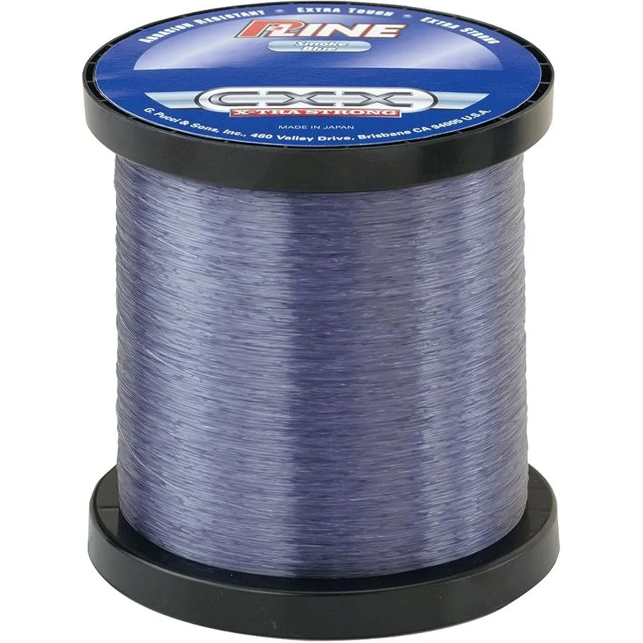 P-Line CXX X-Tra Strong Mono 10 Lb 3000 Yds Spool Smoke Blue