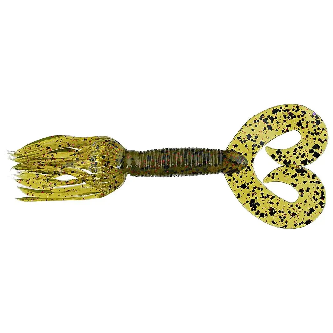 Chompers Skirted Grub Twin Tail 4