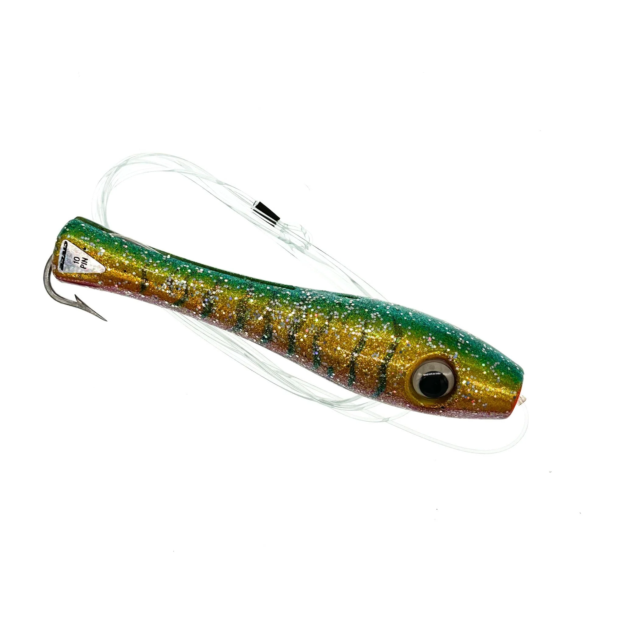 Braid Ten Pin Pre Rigged Surface Trolling Lure