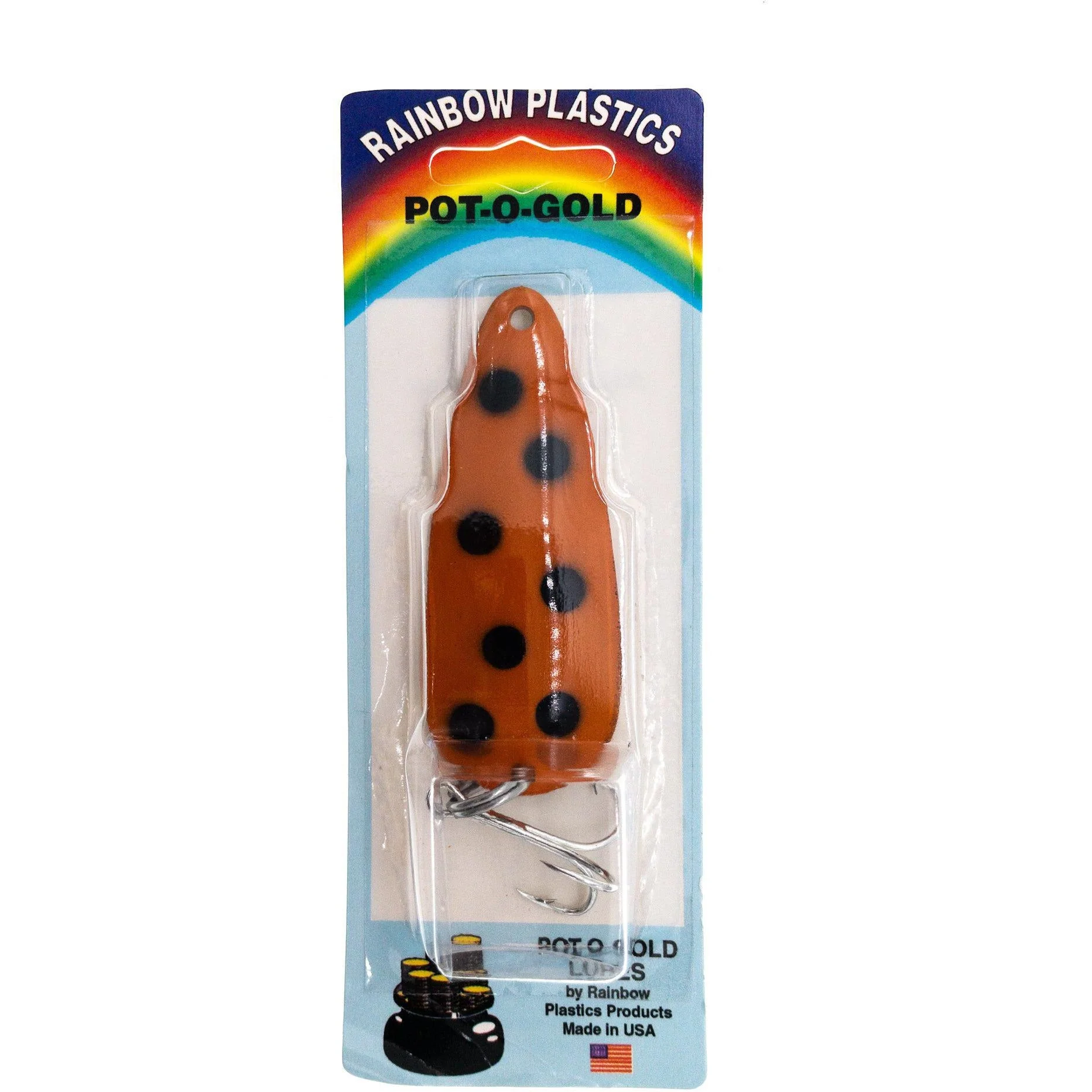 Rainbow Plastics Pot-O-Gold Casting/Trolling Spoon