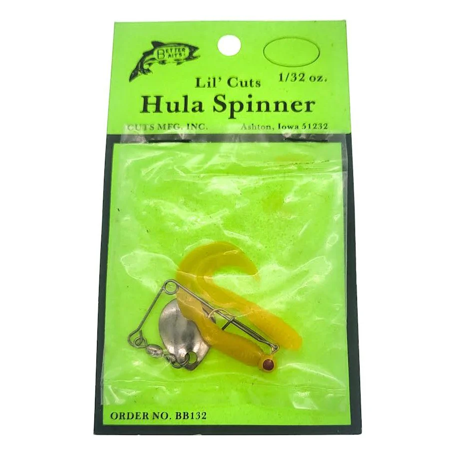 Better Baits Lil' Cuts Hula Spinner 1/32 Oz