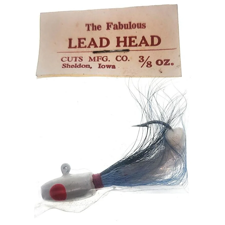 Better Baits Lead Head Jig 3/8 Oz Qty 1