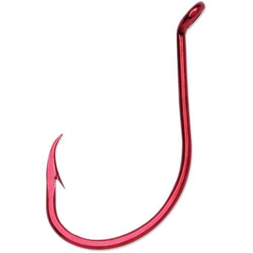 VMC Octopus Live Bait Hooks Qty 6 Tin Red