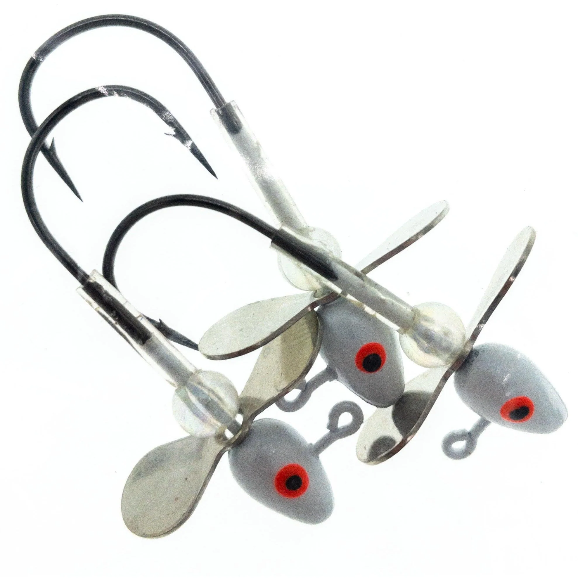 Propagator Bullethead Propeller Jigs Qty 3