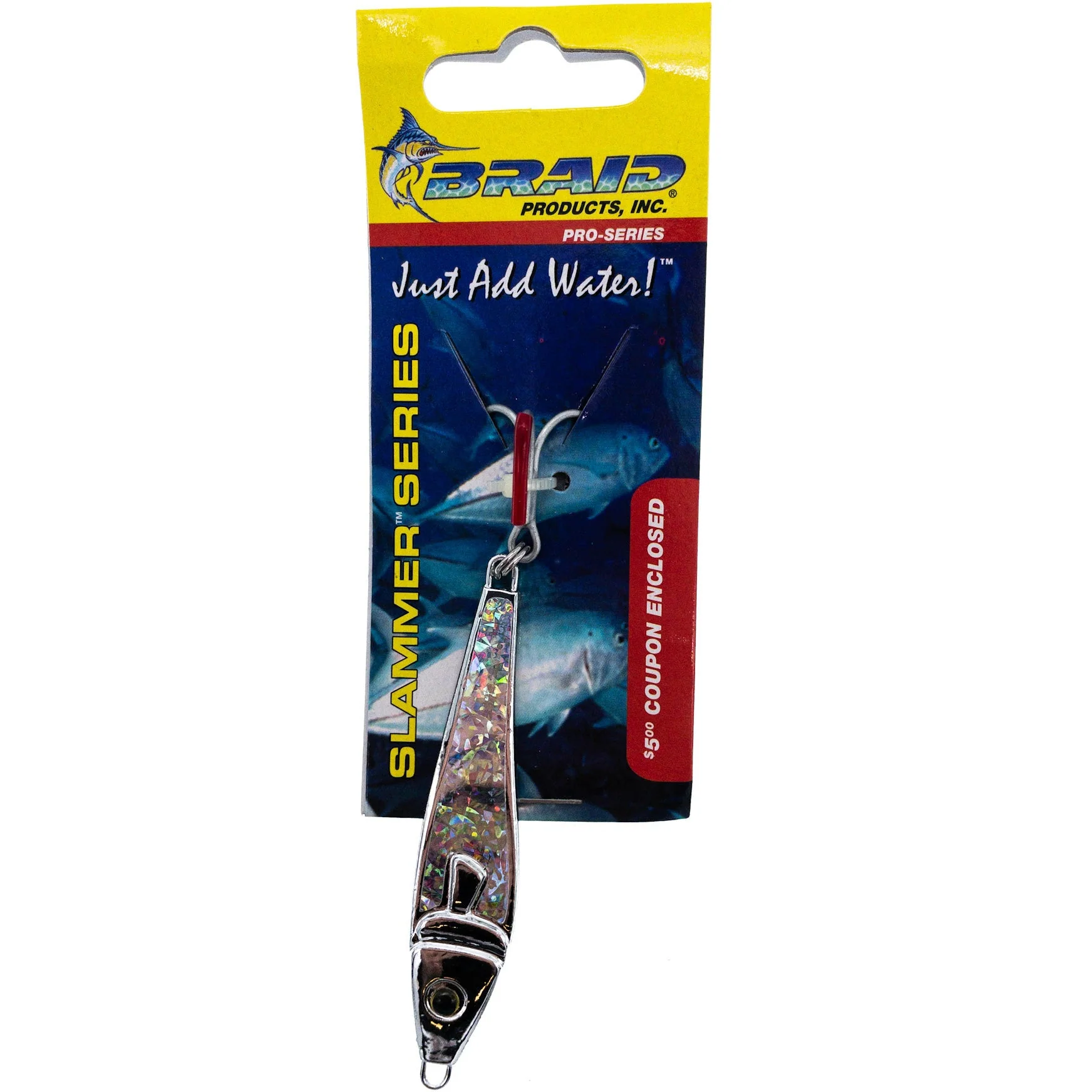 Braid Slammer Saltwater and Inshore Jigs Prism Series