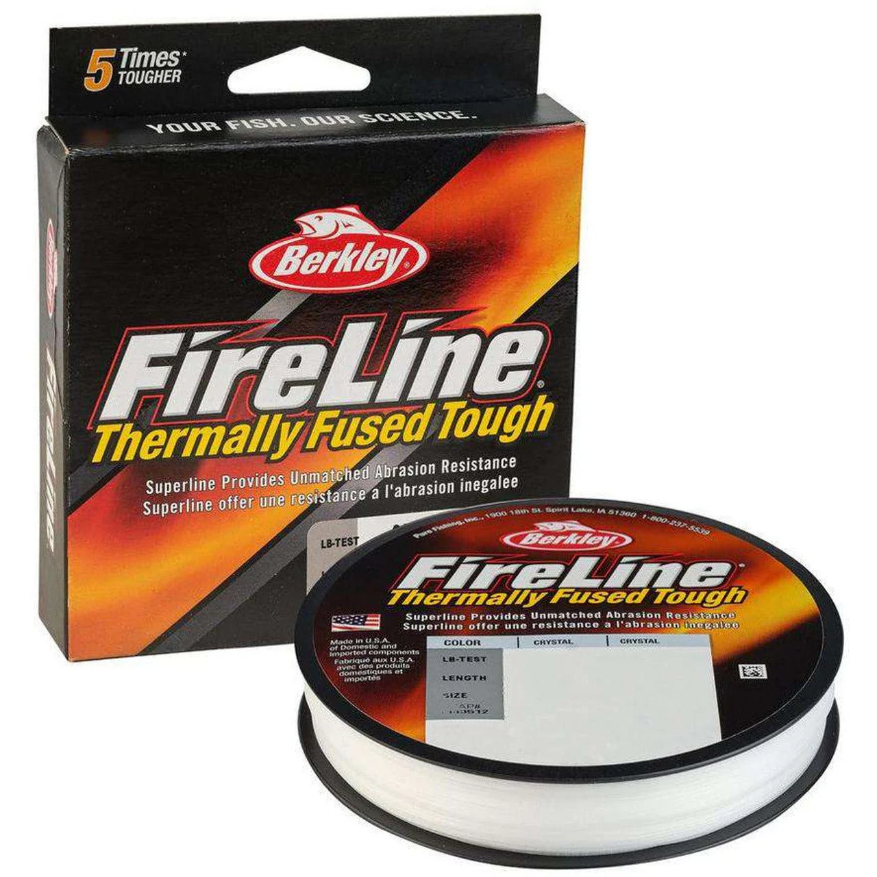 Berkley Fireline 8 Carrier Themally Fused Construction