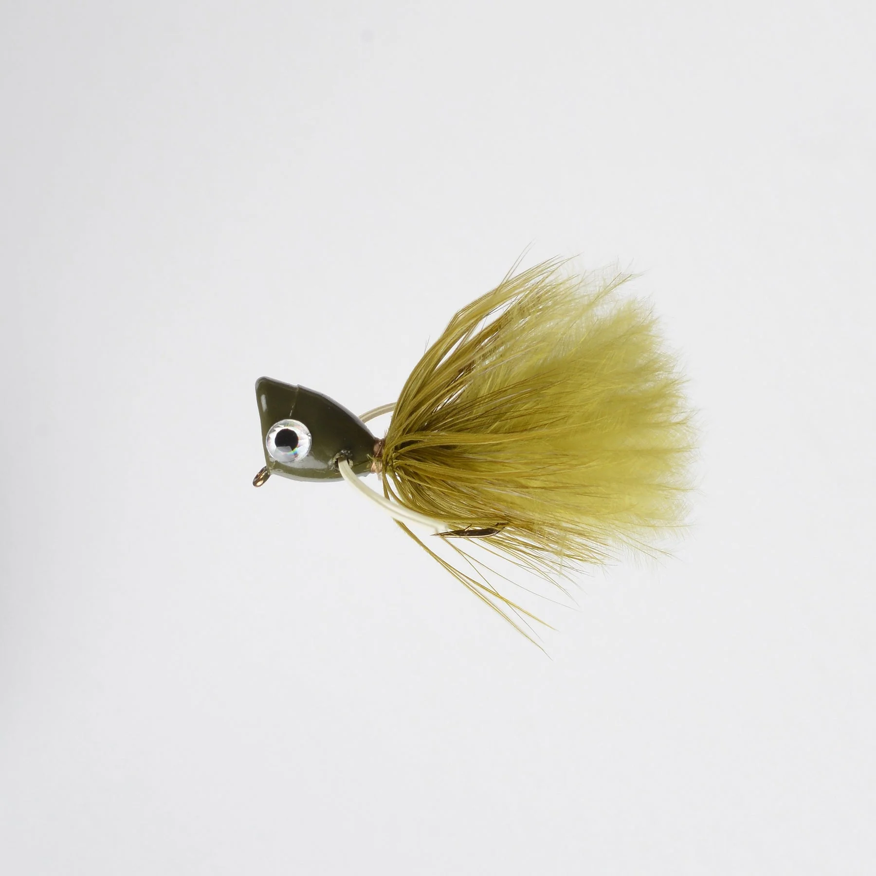 Perfect Hatch Dry Fly Pee Wee Popper #08 Olive