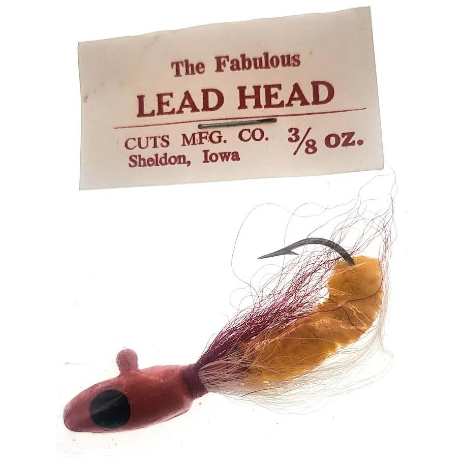 Better Baits Lead Head Jig 3/8 Oz Qty 1